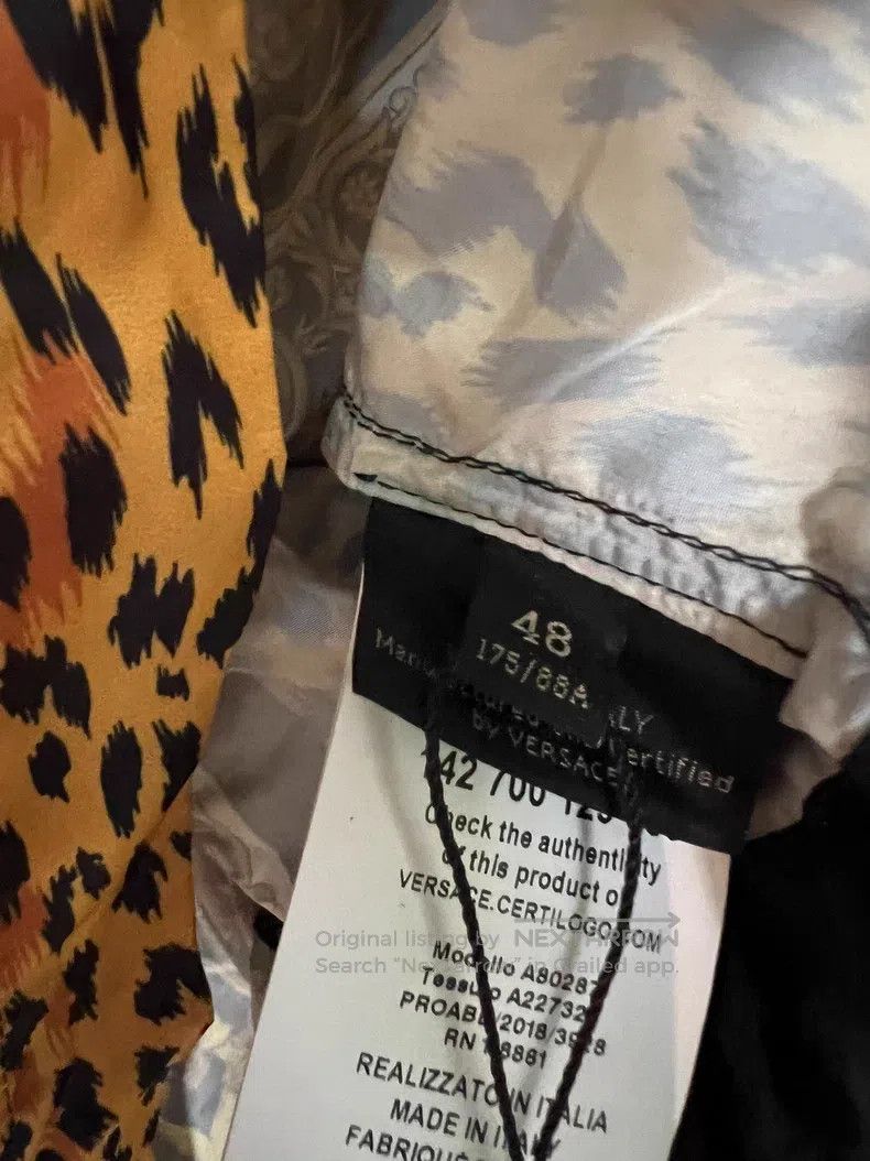 Versace Versace Leopard trench coat Size US XL / EU 56 / 4 - 6 Thumbnail