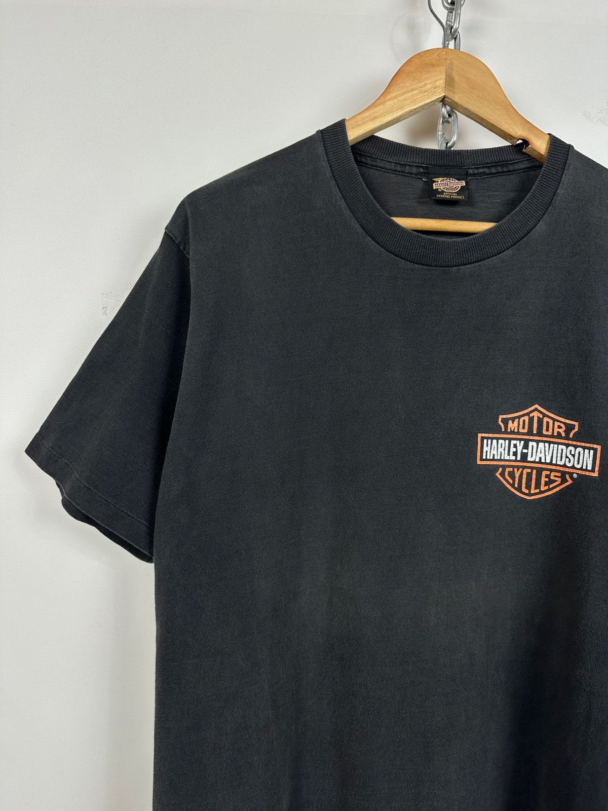 Harley Davidson 1994 Harley Davidson Looney Tunes Yosemite Dam Fade T-Shirt Size US L / EU 52-54 / 3 - 12 Thumbnail