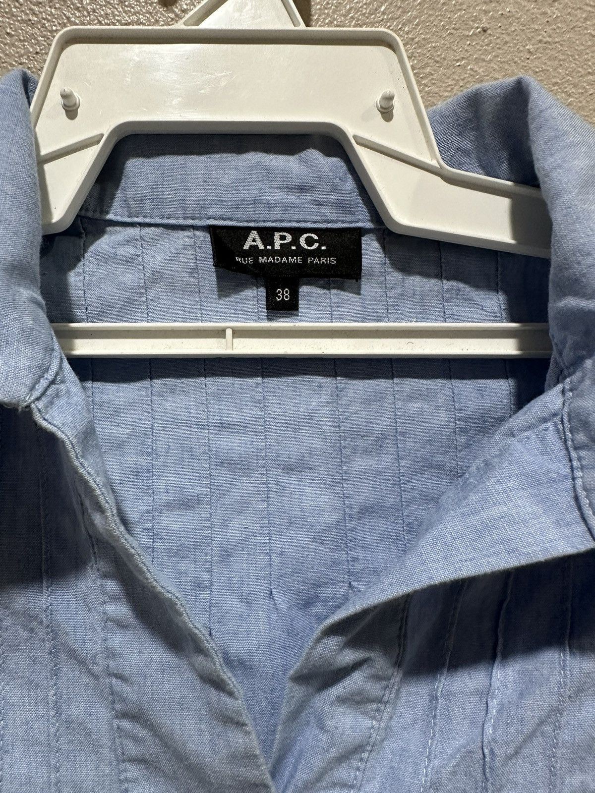 A.P.C. A.p.c short sleeve shirt Size US M / EU 48-50 / 2 - 2 Thumbnail
