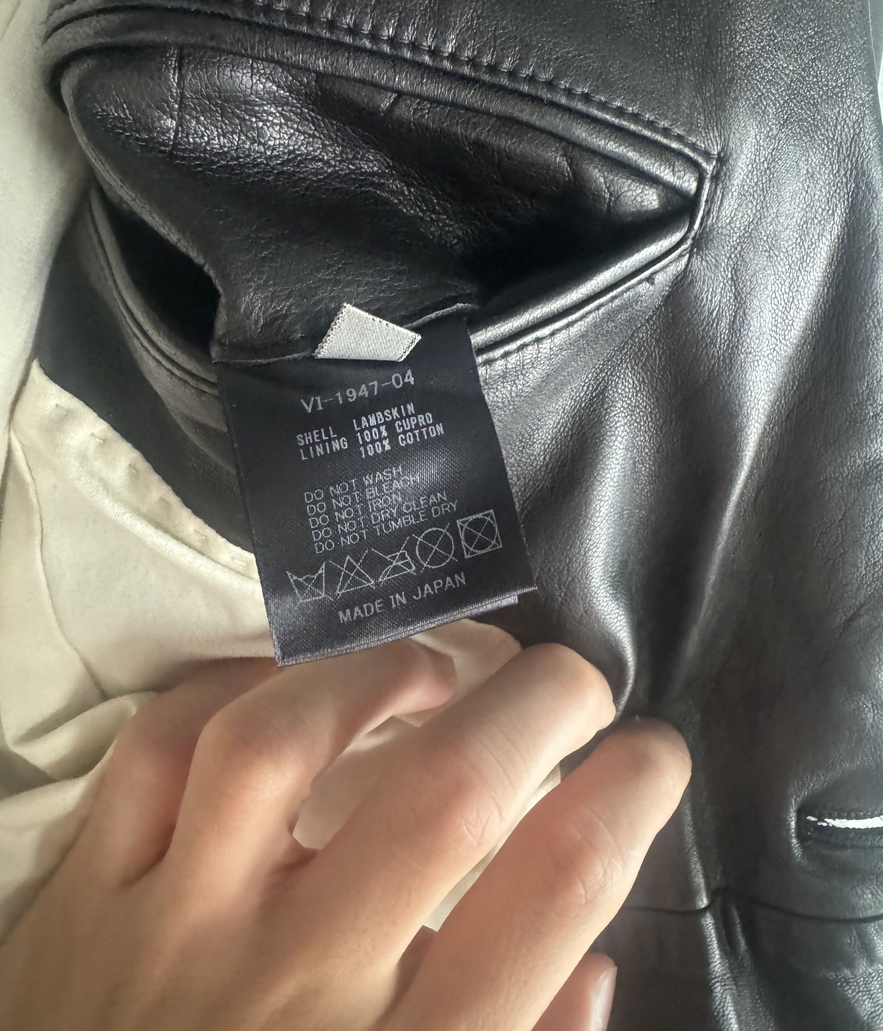 The Viridi-anne the viridi-anne leather blazer Size US S / EU 44-46 / 1 - 7 Thumbnail
