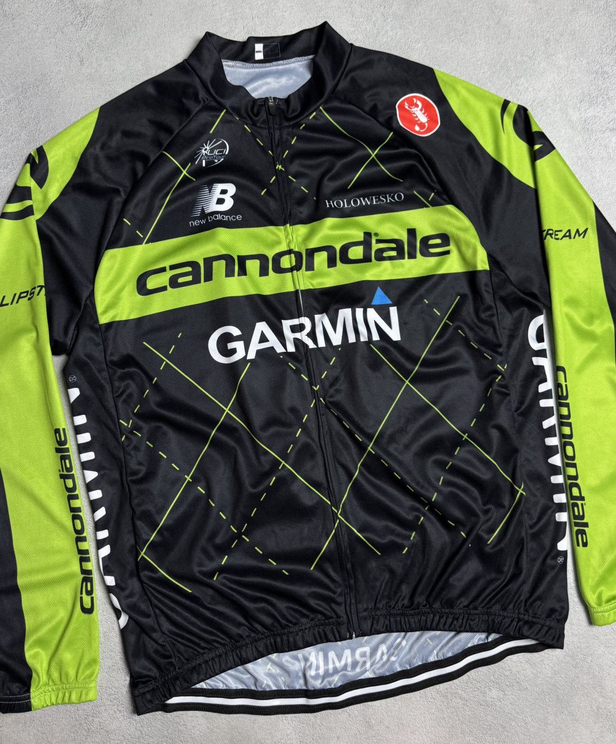 Vintage Cannondale Garmin Bike Shirt Cycling Jersey Long Sleeve Size US XL / EU 56 / 4 - 3 Thumbnail