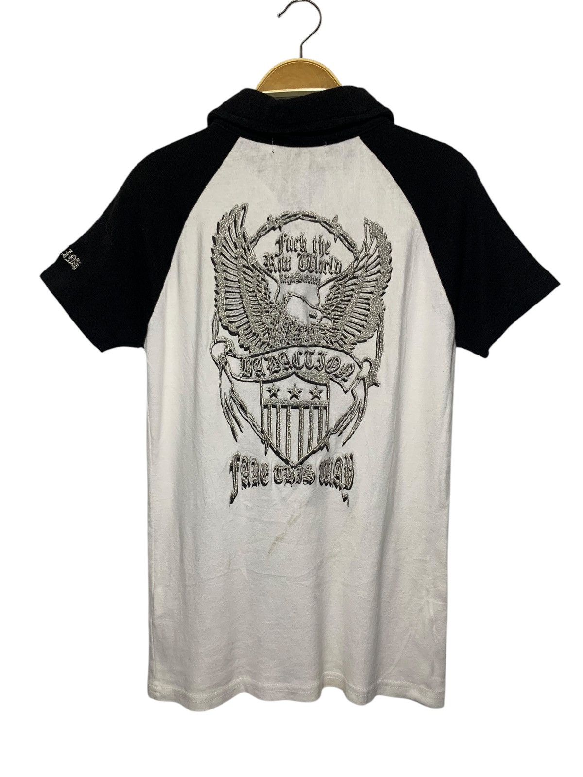 Tornado Mart REGASALINAS FUCK THE ROW WORLD POEM EMBROIDERY PUNK POLOS Size US S / EU 44-46 / 1 - 1 Thumbnail