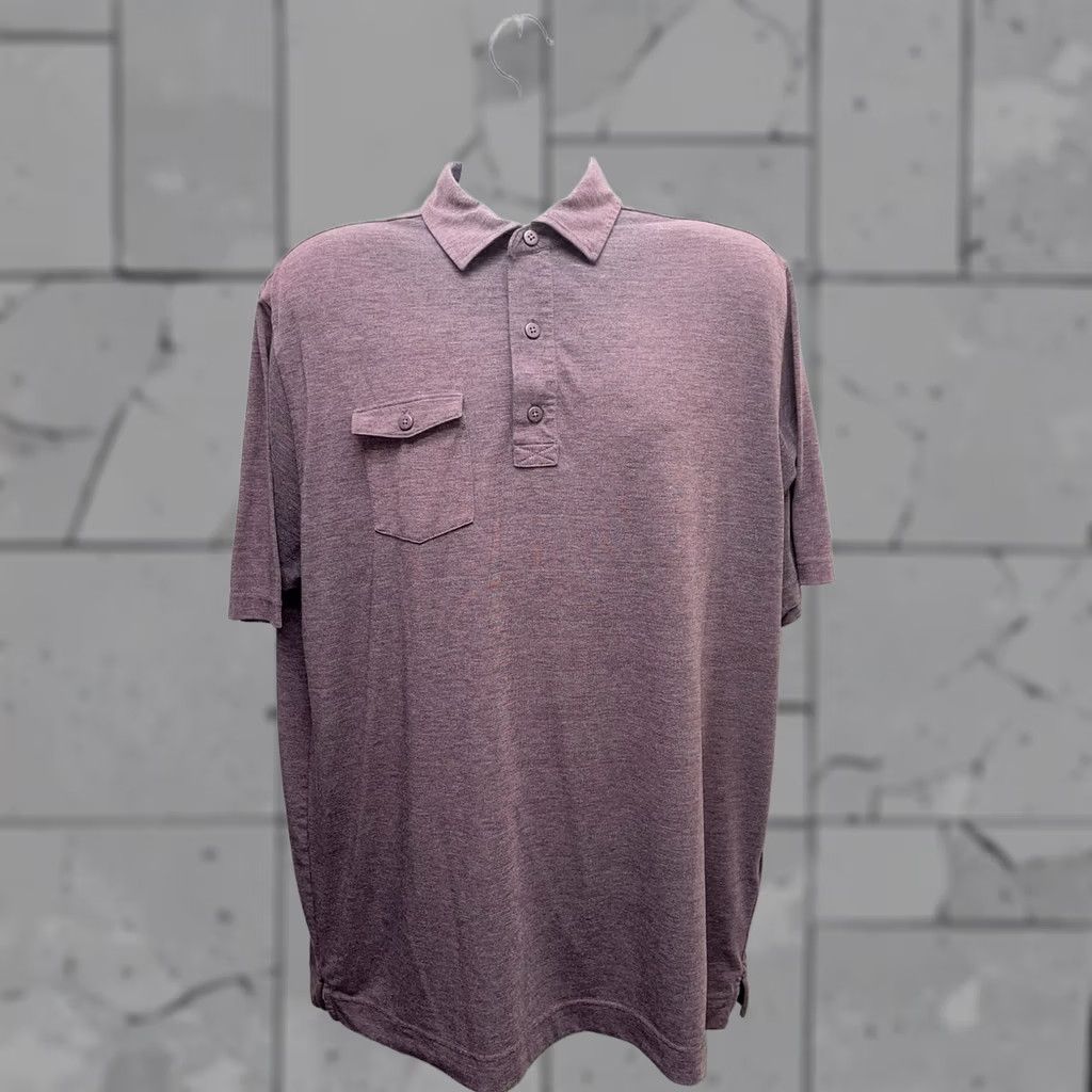 Footjoy FootJoy Polo Golf Purple Athletic Fit Mens XL Polo Size US XL / EU 56 / 4 - 1 Thumbnail