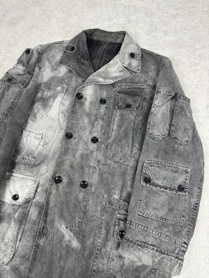 Dolce & Gabbana AW2003 Dolce & Gabbana Cargo Utility Pockets Faded Grey Jacket Size US L / EU 52-54 / 3 - 2 Thumbnail