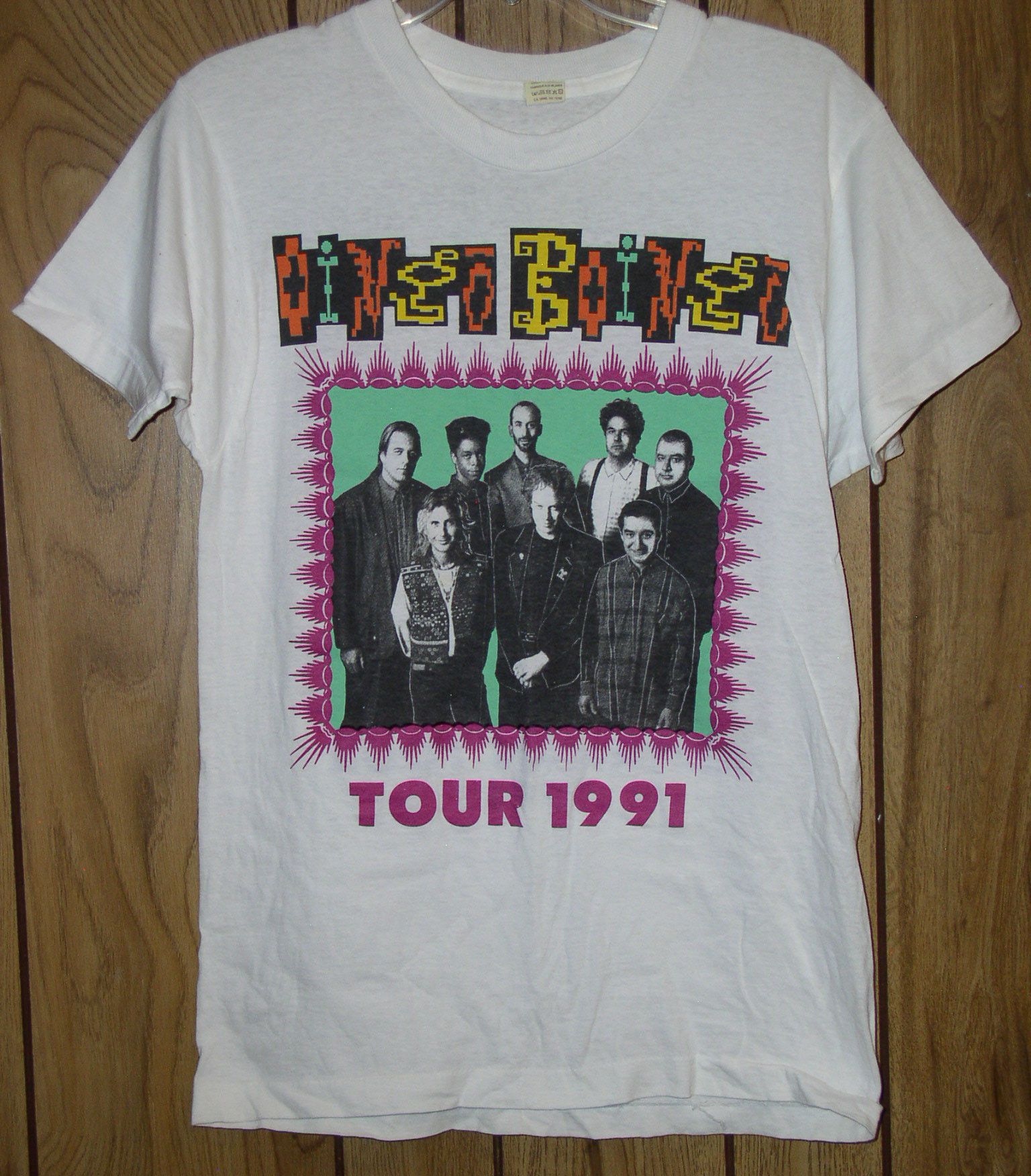 T-Shirt Concert Oingo Boingo 1979 - Los Angeles Festival - Vintage - Occasion Taille L