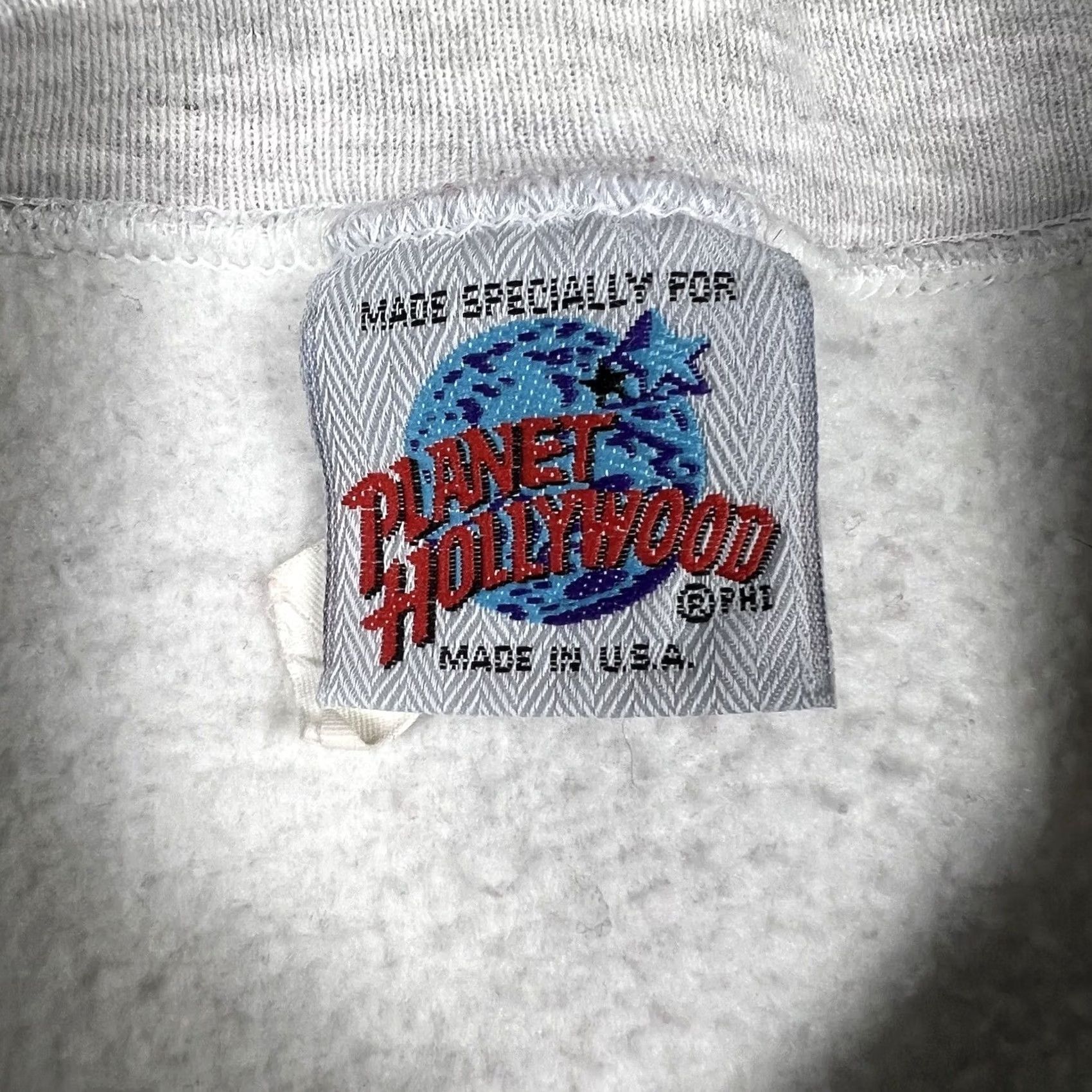 Planet Hollywood VINTAGE Planet Hollywood Orlando Graphic Crewneck Sweatshirt M Unisex Adults Gray 90s Graphic Print Size US M / EU 48-50 / 2 - 2 Thumbnail