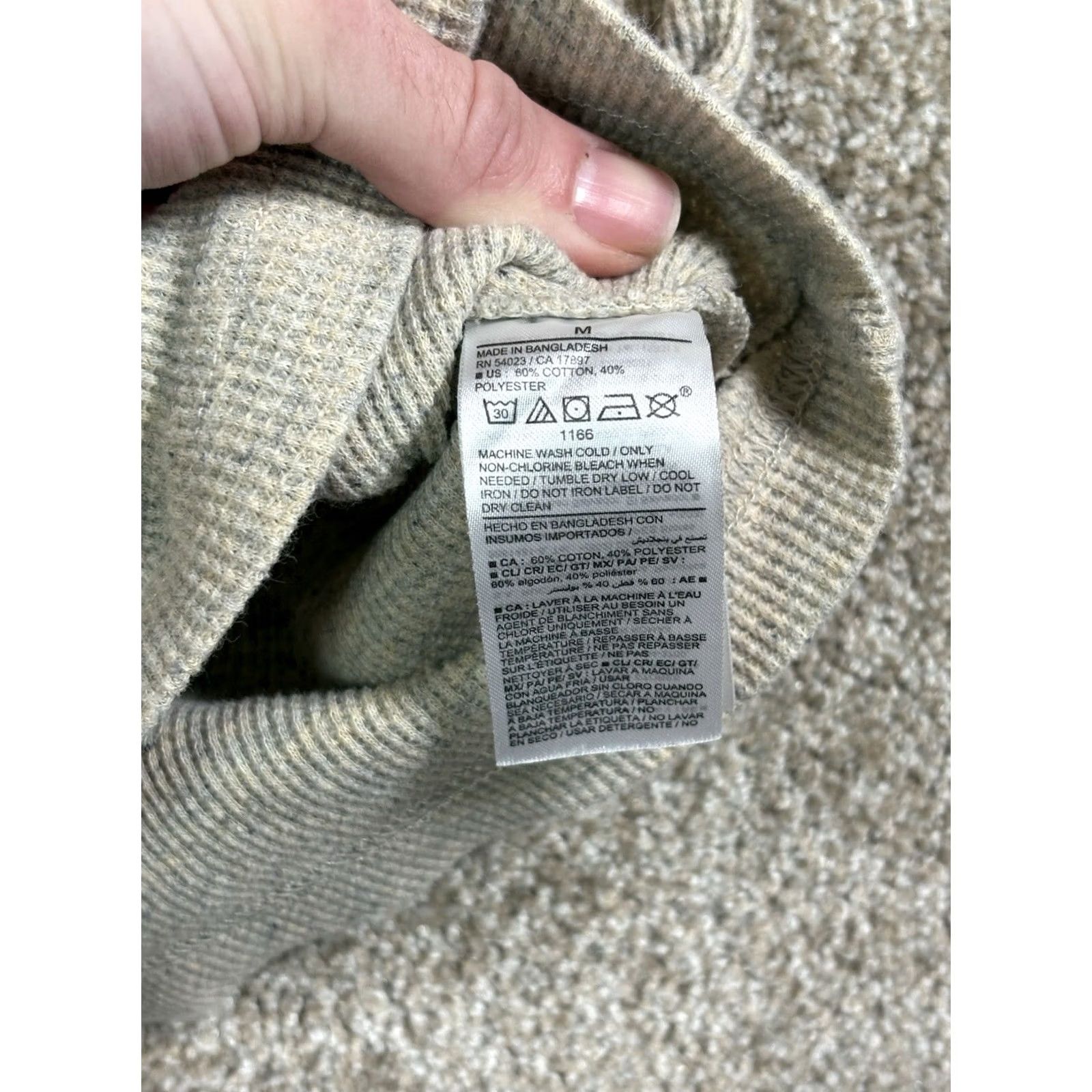 Old Navy Old Navy Sweater Medium Crew Neck Soft-Washed Lightweight Ribbed Men's Size US M / EU 48-50 / 2 - 3 Thumbnail
