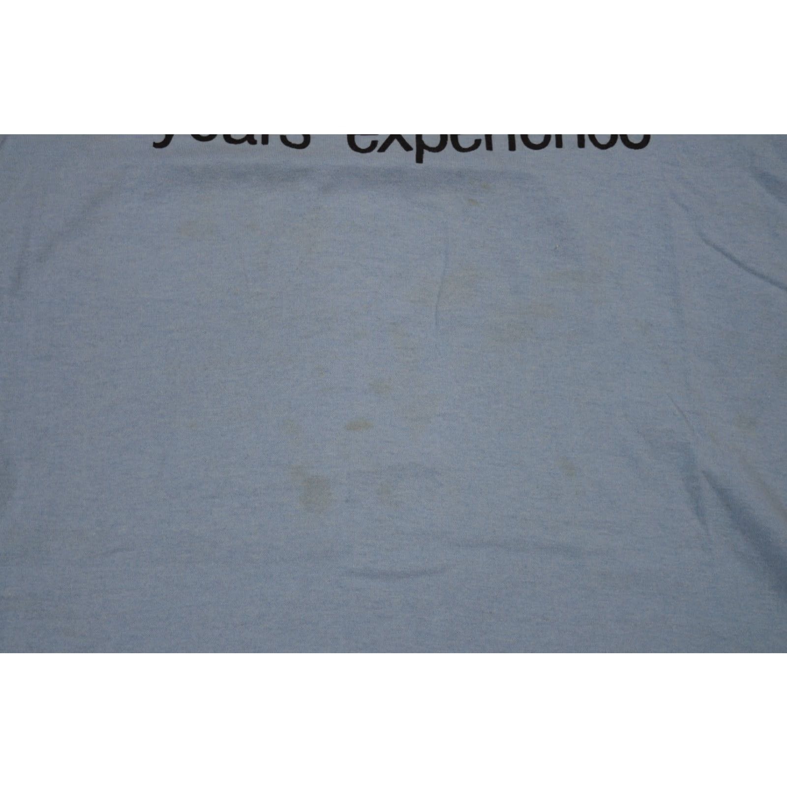 Vintage Vintage 1980s TEE SWING Unisex Blue Cotton-Blend Graphic T-Shirt XL 80s Humor Birthday Mens Size US XL / EU 56 / 4 - 4 Thumbnail