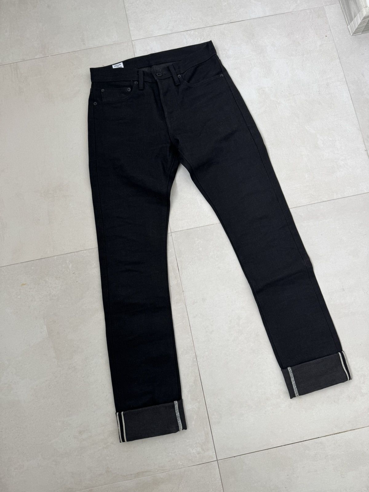 Rogue Territory RGT Rogue Territory Selvedge Black Jeans Skinny Japan Menpu Size US 27 - 1 Thumbnail