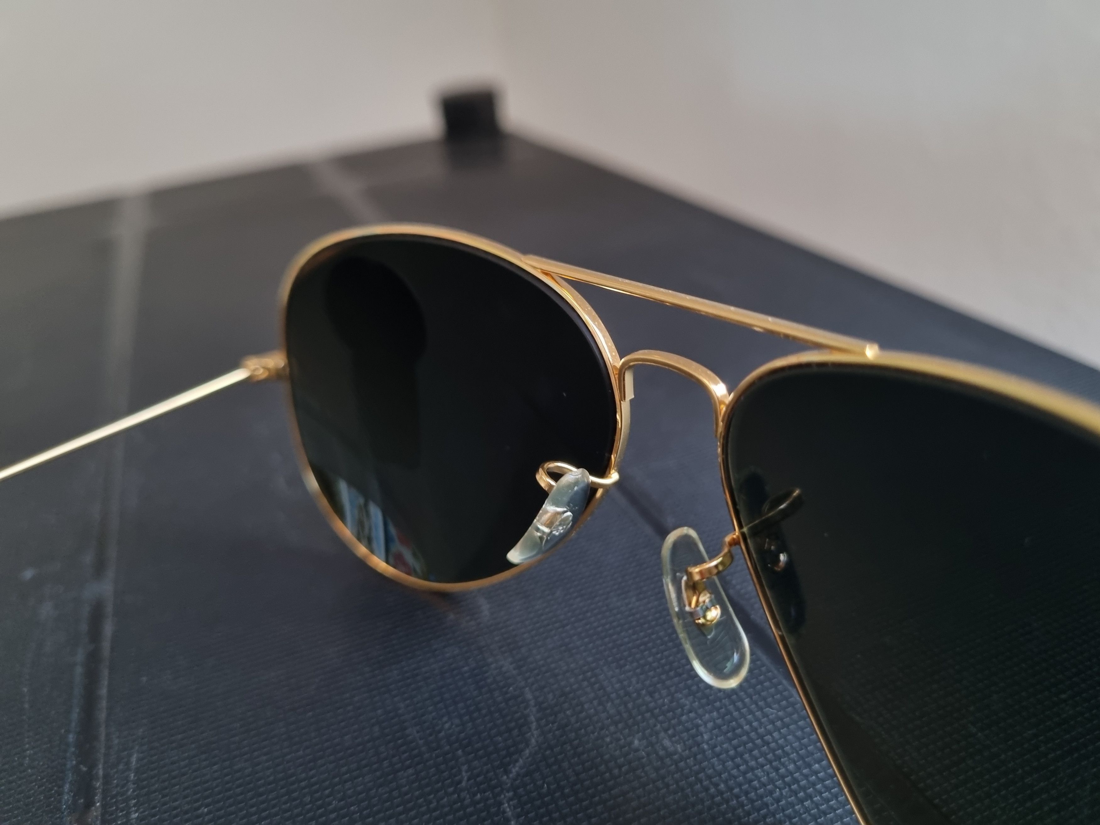 RayBan B&L Ray Ban USA Vintage Aviator 100% UV, G-15 | L2846 |62mm Size ONE SIZE - 13 Thumbnail