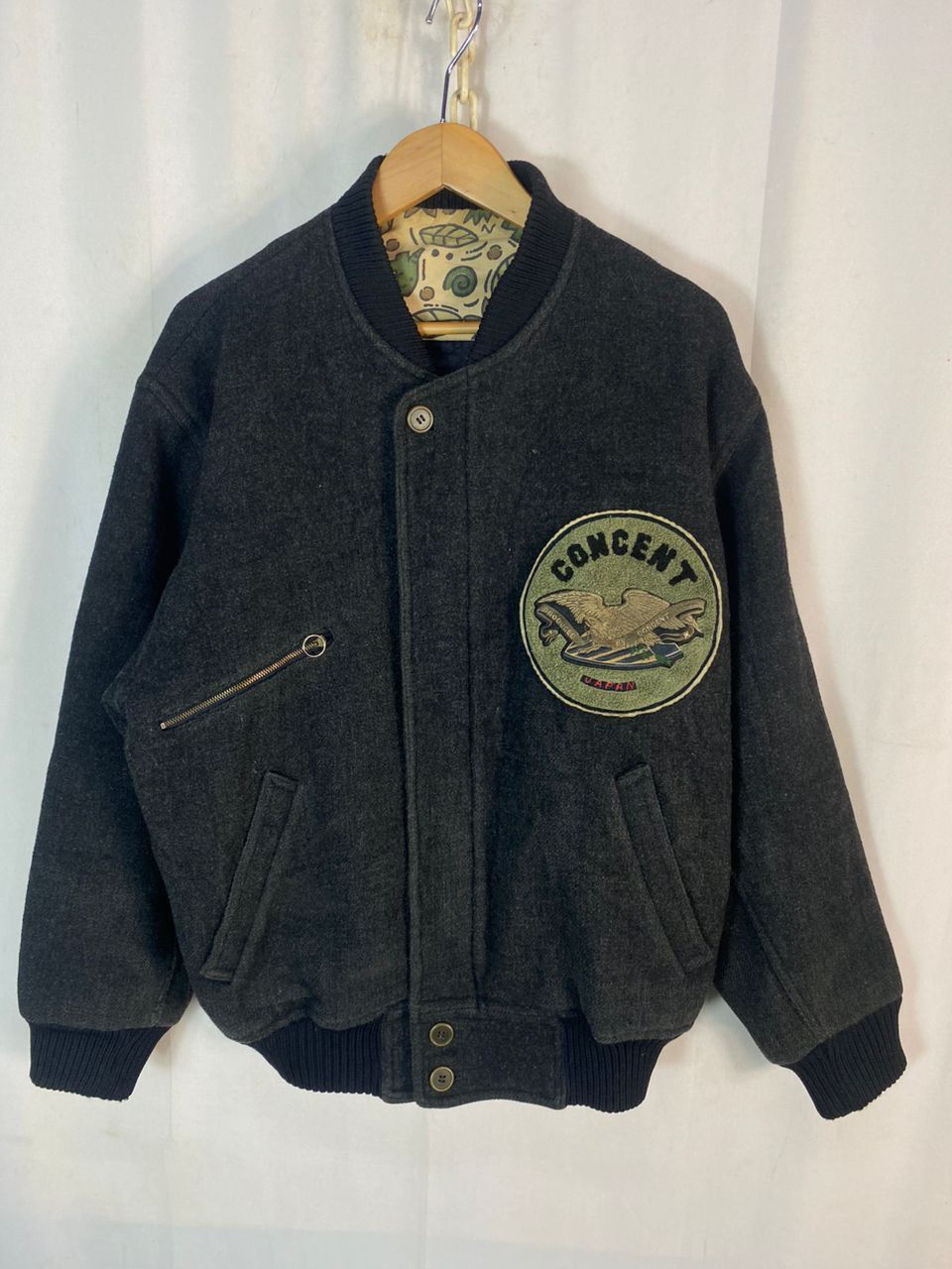 Japanese Brand × Vintage Vintage concent japan zipper bombers jacket Size US L / EU 52-54 / 3 - 1 Thumbnail