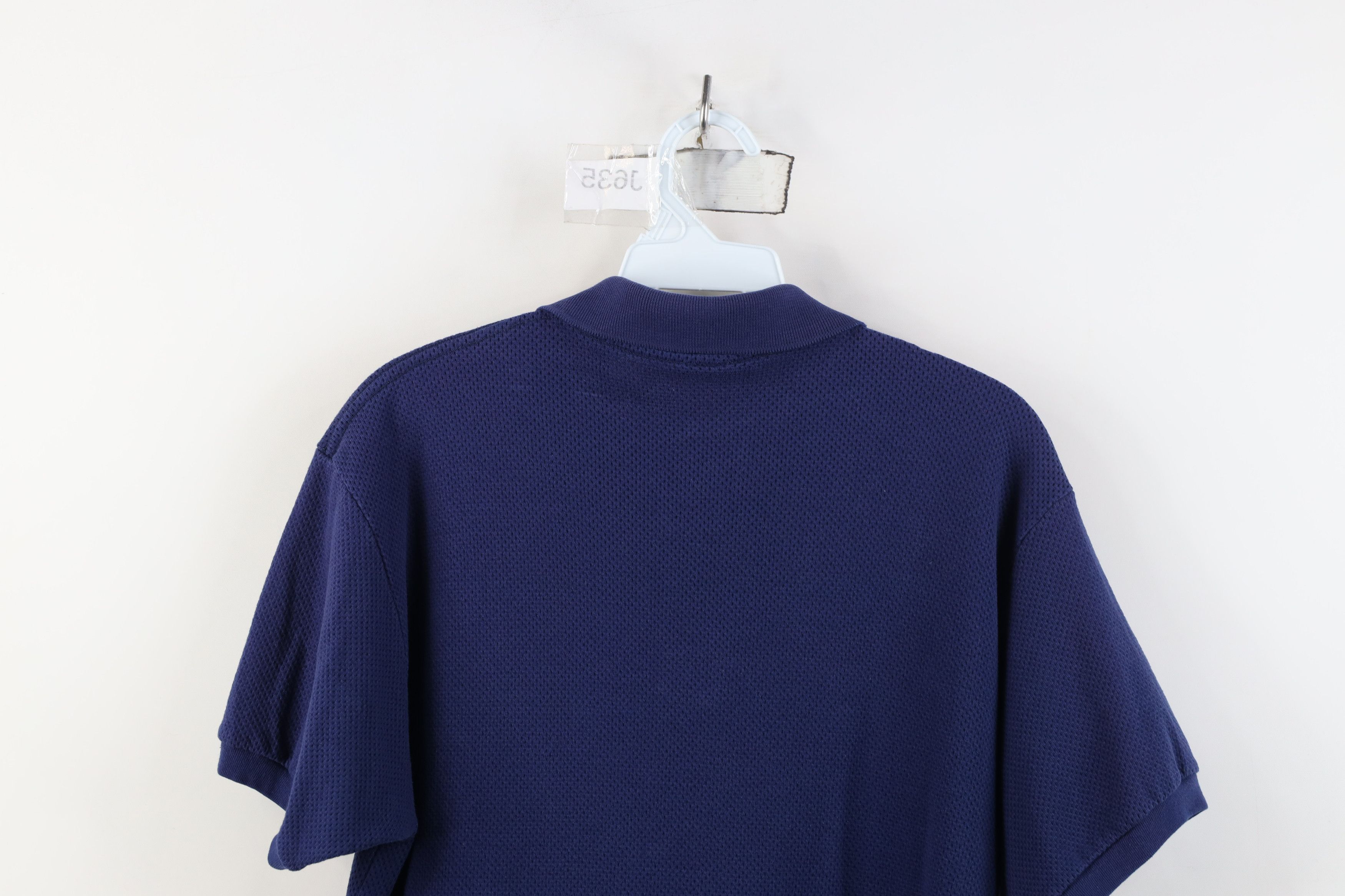 Vintage Vintage 80s Pony Football Thermal Knit Golf Polo Shirt USA Size US M / EU 48-50 / 2 - 14 Thumbnail