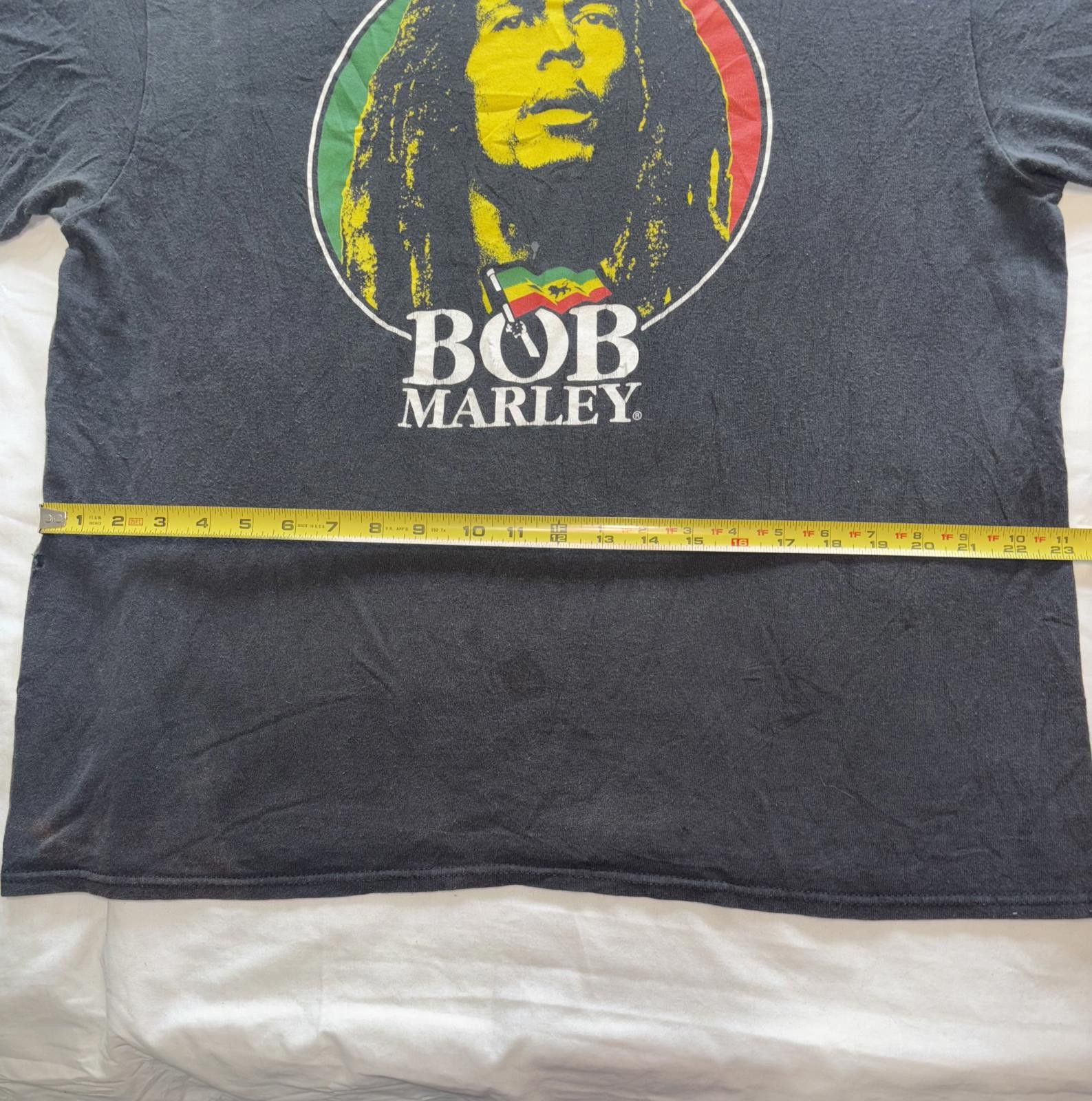 Designer Vintage Bob Marley Graphic T-Shirt Size US XL / EU 56 / 4 - 7 Thumbnail