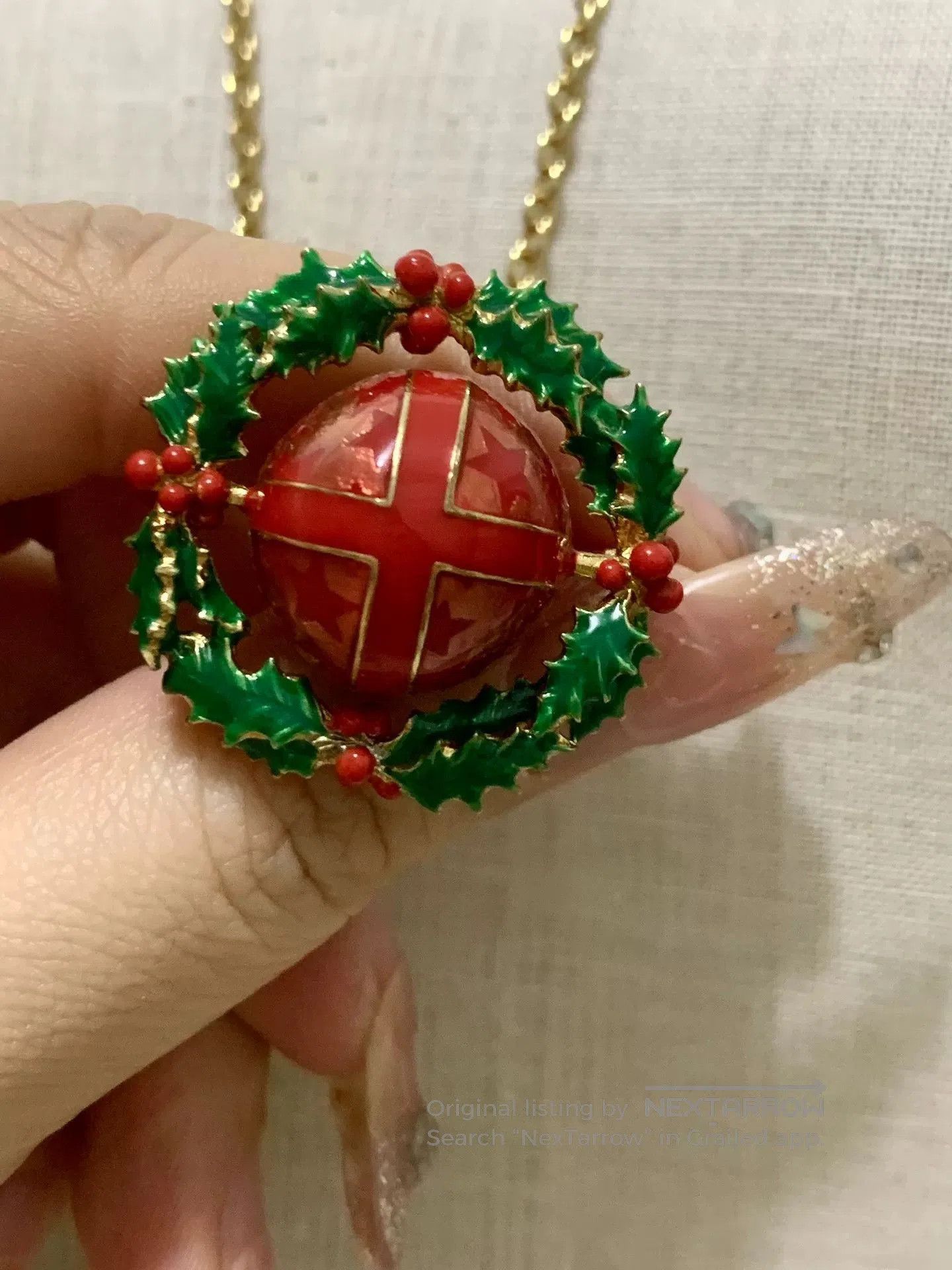 Vivienne Westwood vivienne westwood christmas orb necklace. Size ONE SIZE - 4 Thumbnail