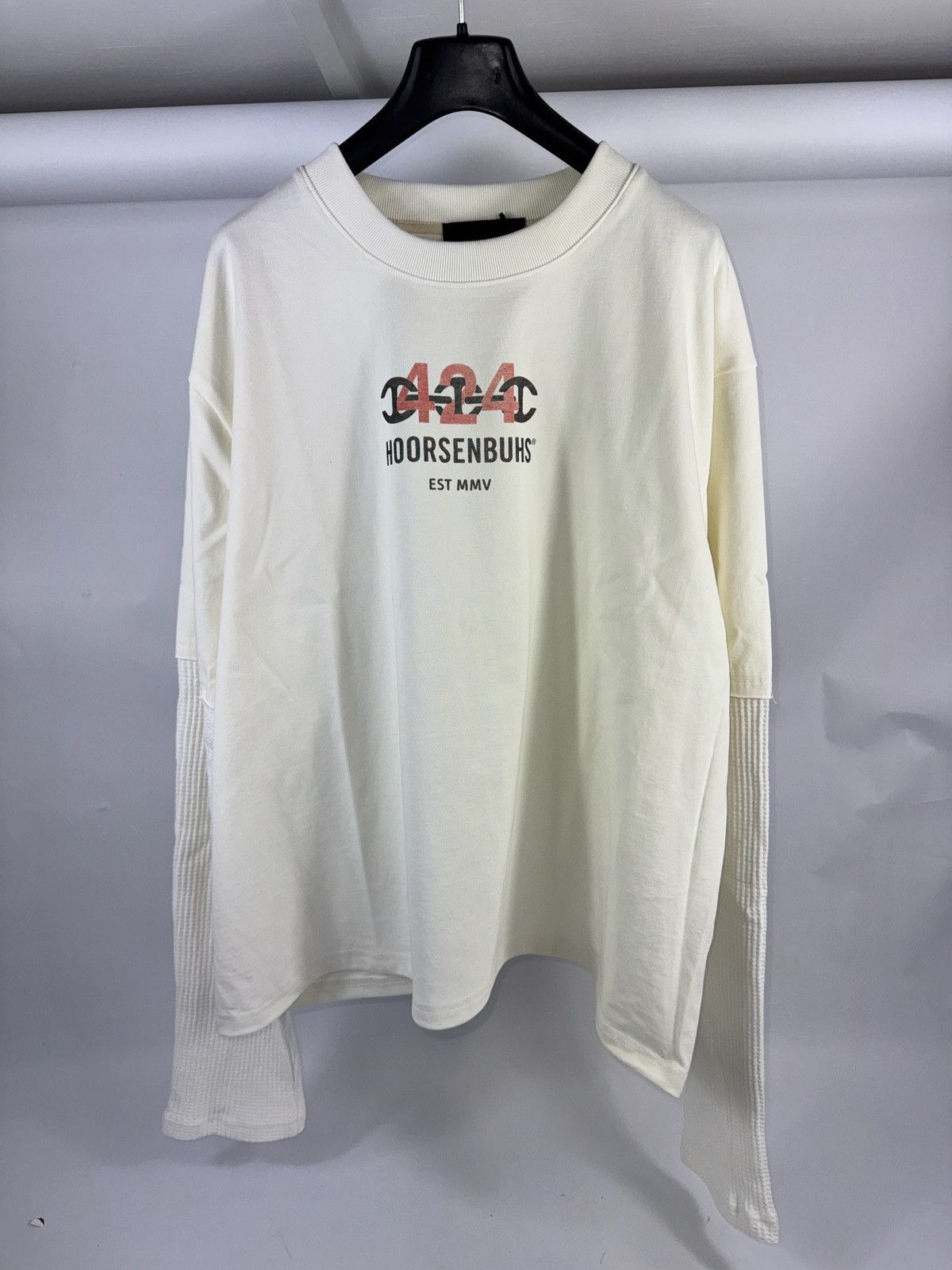 424 × Hoorsenbuhs 424 x HOORSENBUNS LAYERED THERMAL LOGO PRINT T-SHIRT Size US XL / EU 56 / 4 - 1 Thumbnail
