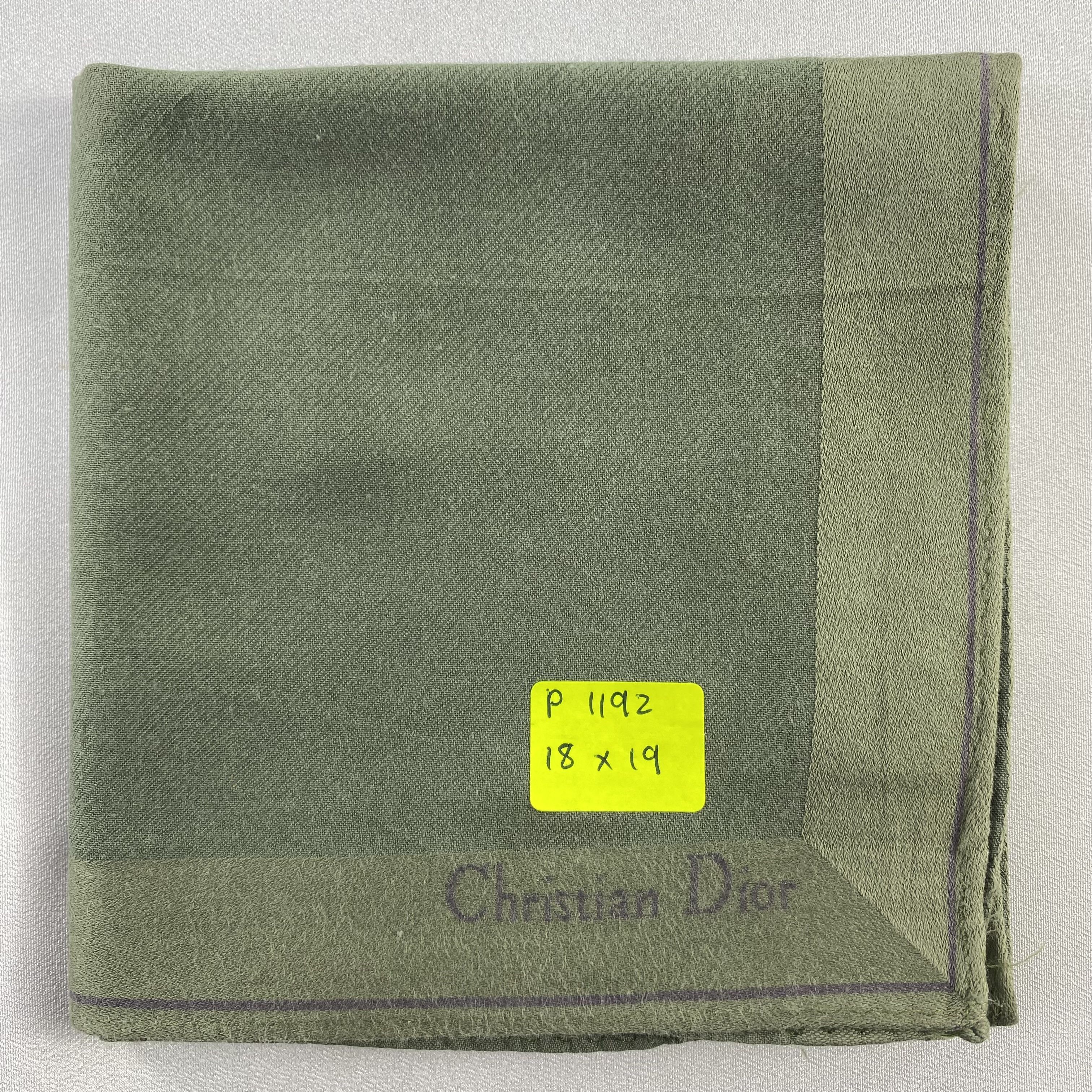 Vintage Christian Dior Monsieur Handkerchief / Neckerchief-P1192 Size ONE SIZE - 5 Thumbnail