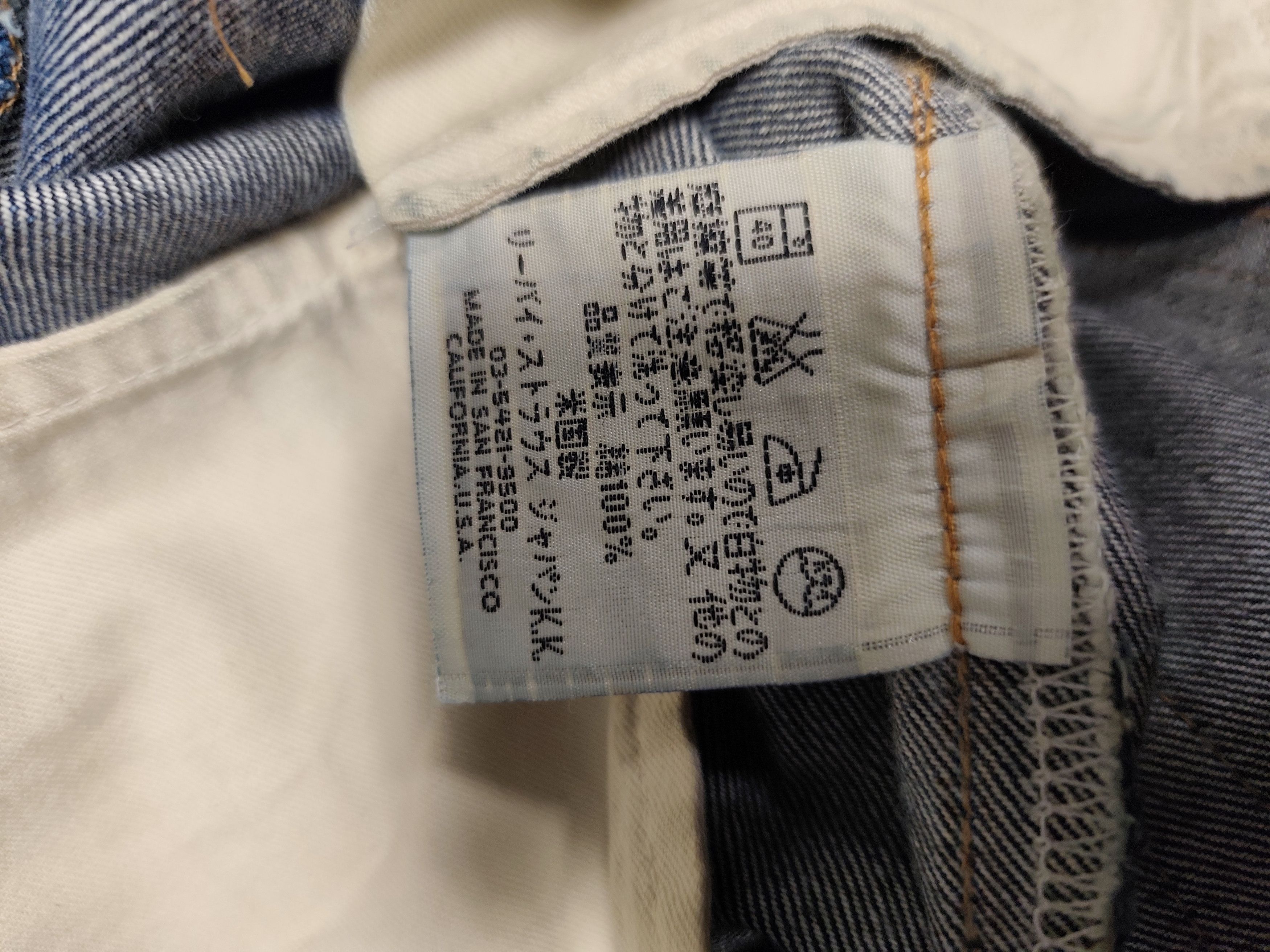 Levi's Vintage Levi's 501xx buckle back dark blue denim jeans Size US 32 / EU 48 - 14 Thumbnail