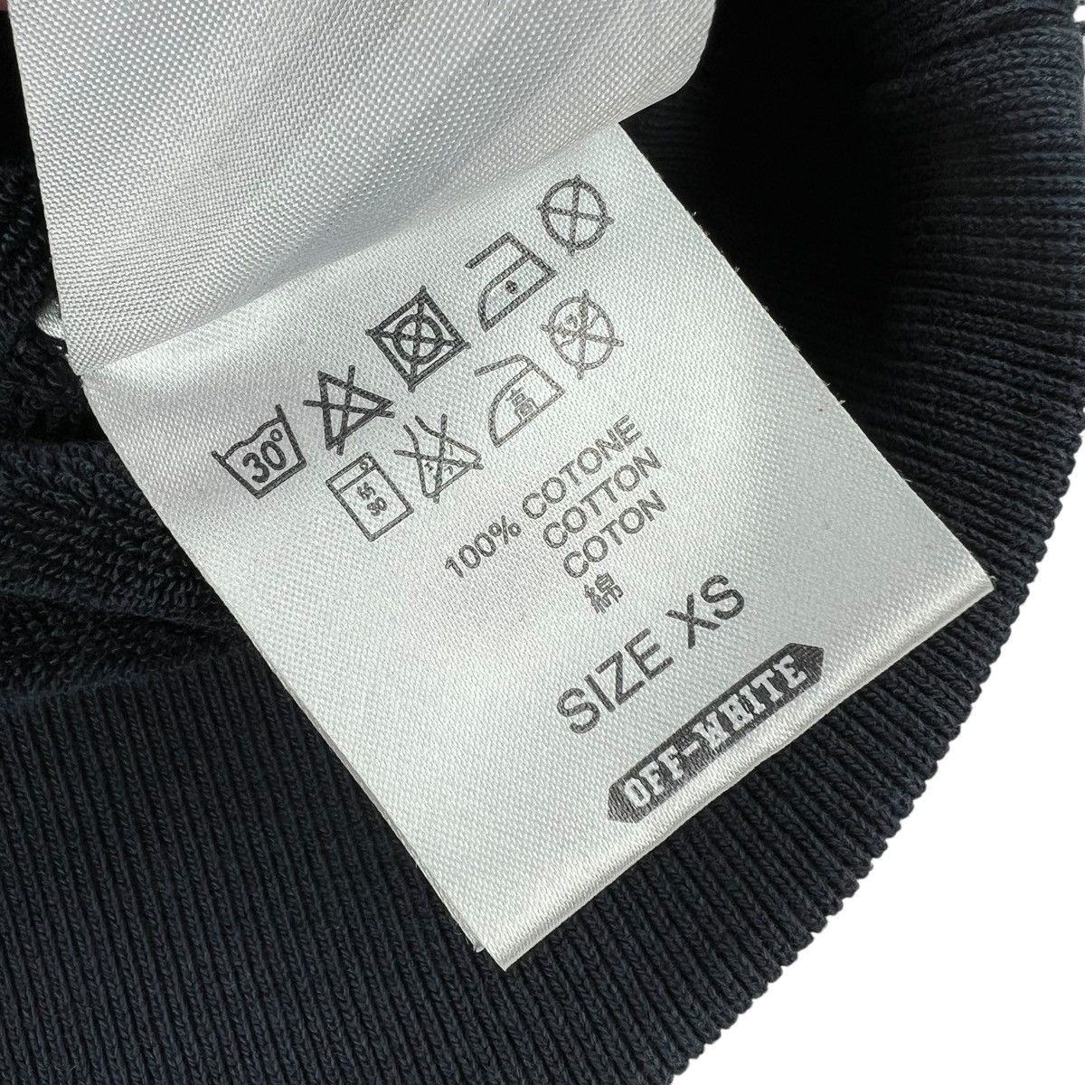 Off-White Off-White 3D Diagonal Navy Sweatshirt Size US XS / EU 42 / 0 - 5 Thumbnail