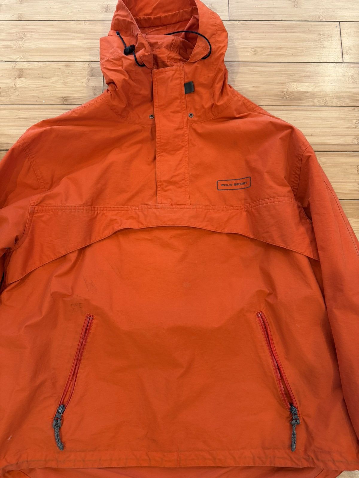Polo Ralph Lauren Polo Sport Vintage Rain Jacket Size US M / EU 48-50 / 2 - 2 Thumbnail