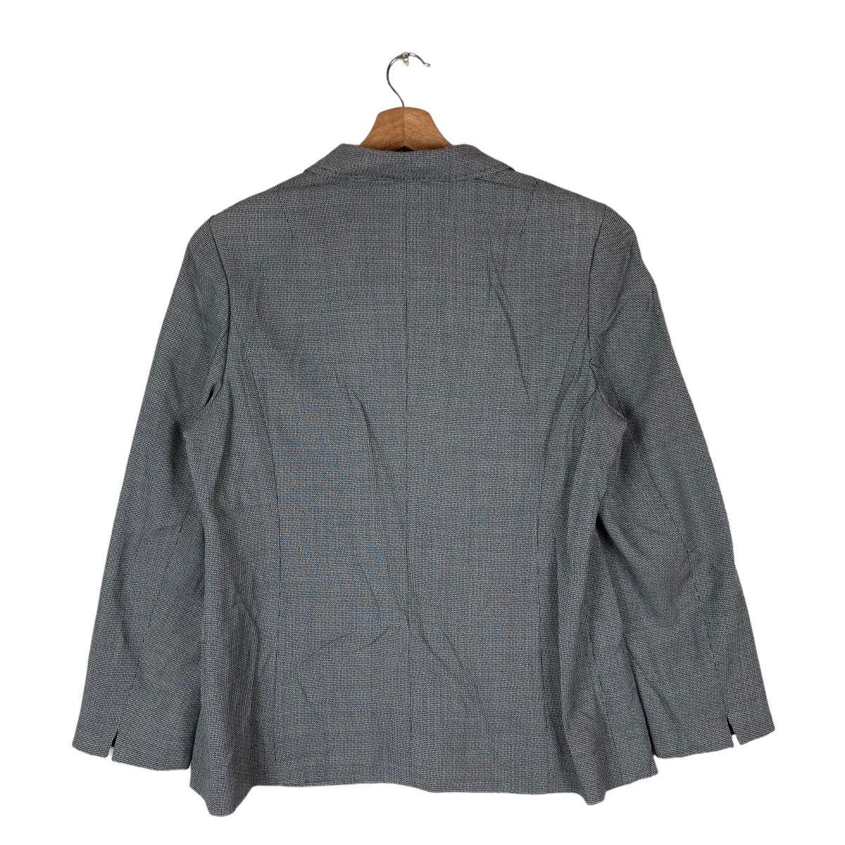 Hardy Amies Vintage Hardy Amies Boutique London Flat Button Coat Blazer Size US M / EU 48-50 / 2 - 4 Thumbnail