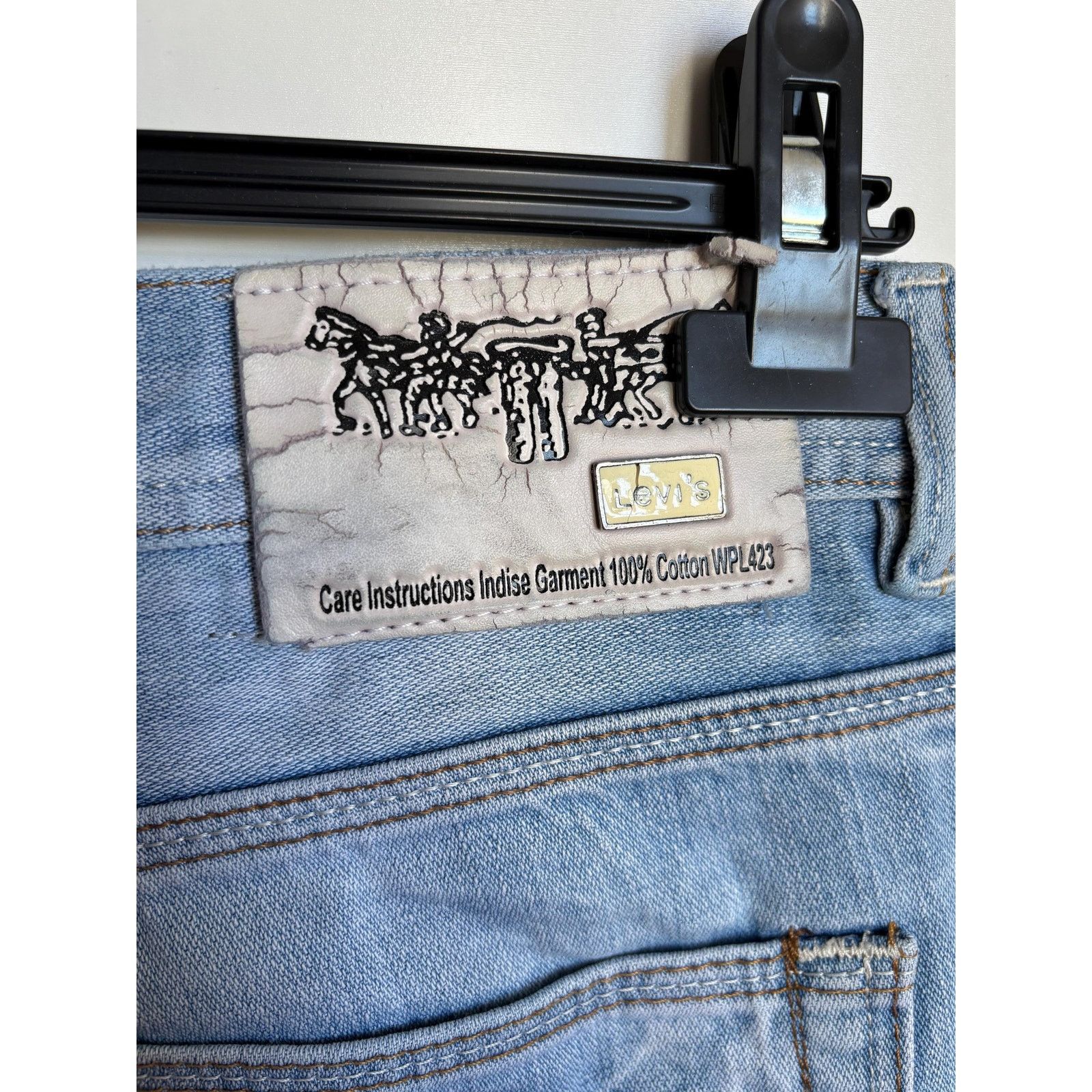 Levi's × Levi's Vintage Clothing × Vintage Levi's Red Tab Y2K ItalyMade Jeans W30 Button Fly Light Wash Size US 30 / EU 46 - 7 Thumbnail