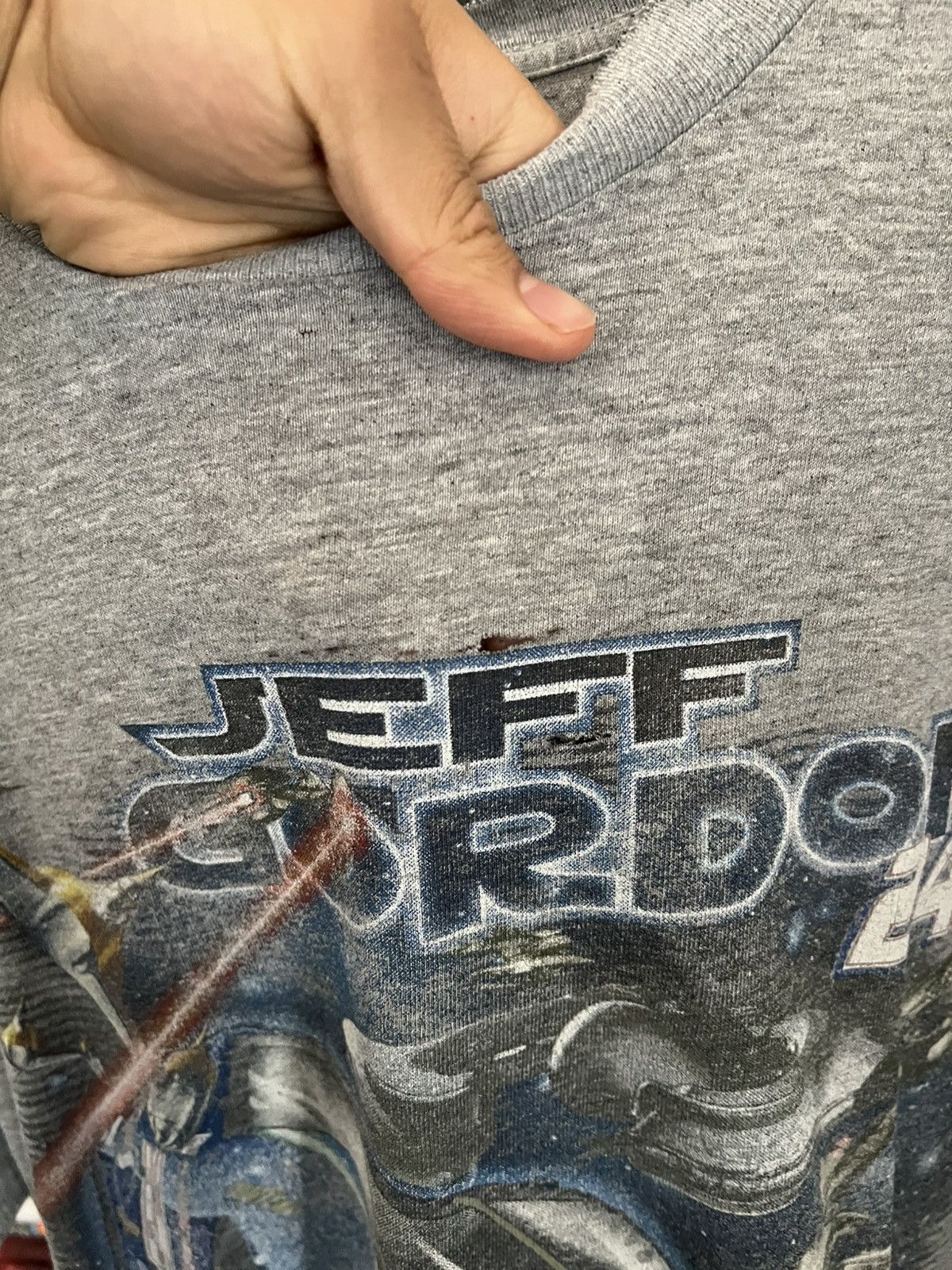 Chase Authentics 90s NASCAR Jeff Gordon Star Wars Episode 1 Tee Size US L / EU 52-54 / 3 - 5 Thumbnail