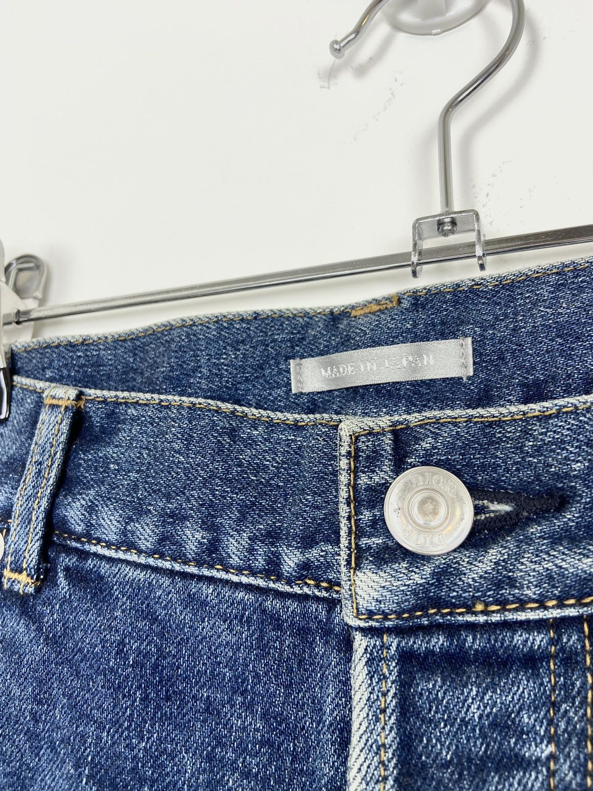 Dior × Stussy Dior x Stüssy Bee Embroidered Jeans Size US 33 - 5 Thumbnail