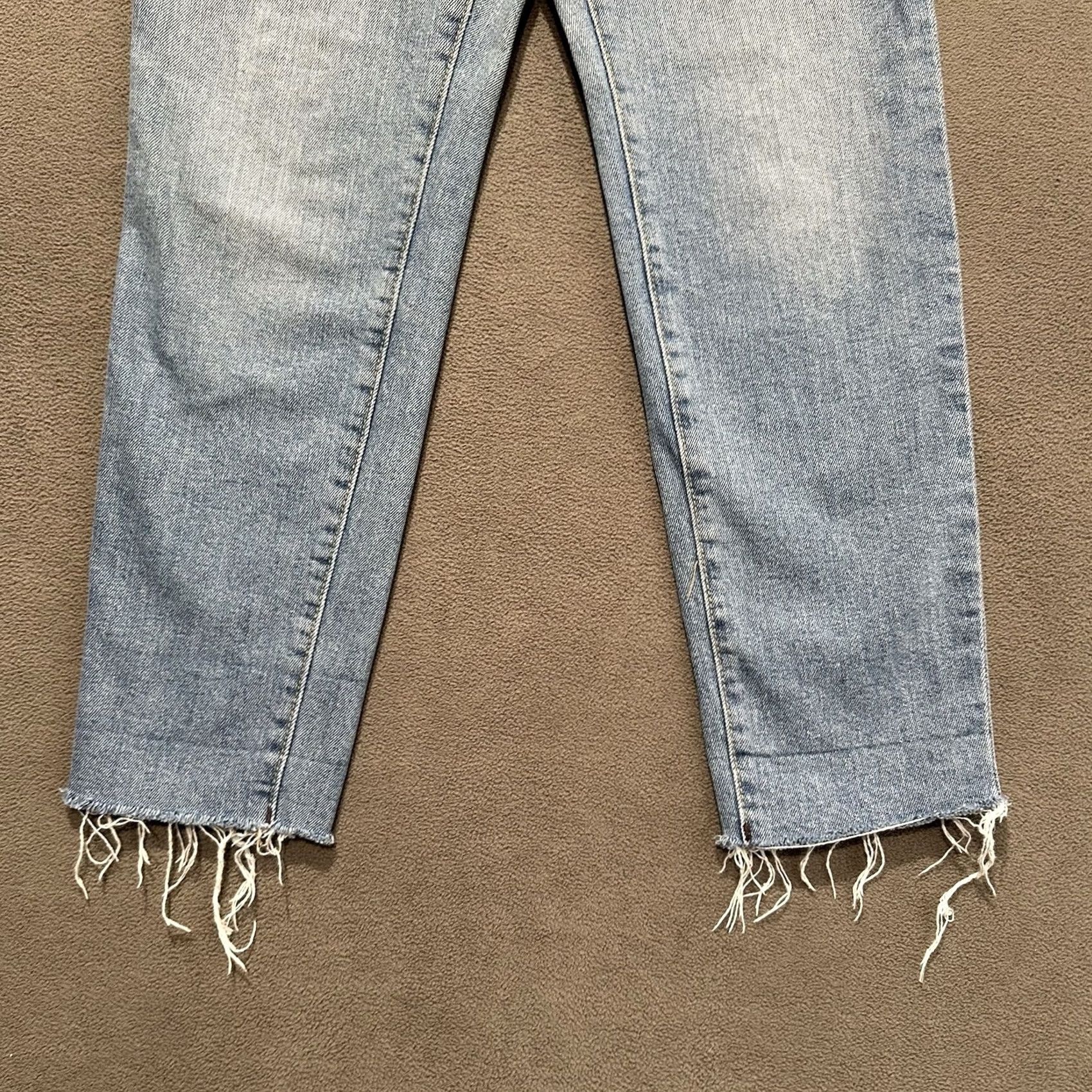 Old Navy Old Navy Jeans Womens 4 Blue Denim High Rise O.G. Straight Secret Smooth Pockets Jeans Size 27" / US 4 / IT 40 - 6 Thumbnail