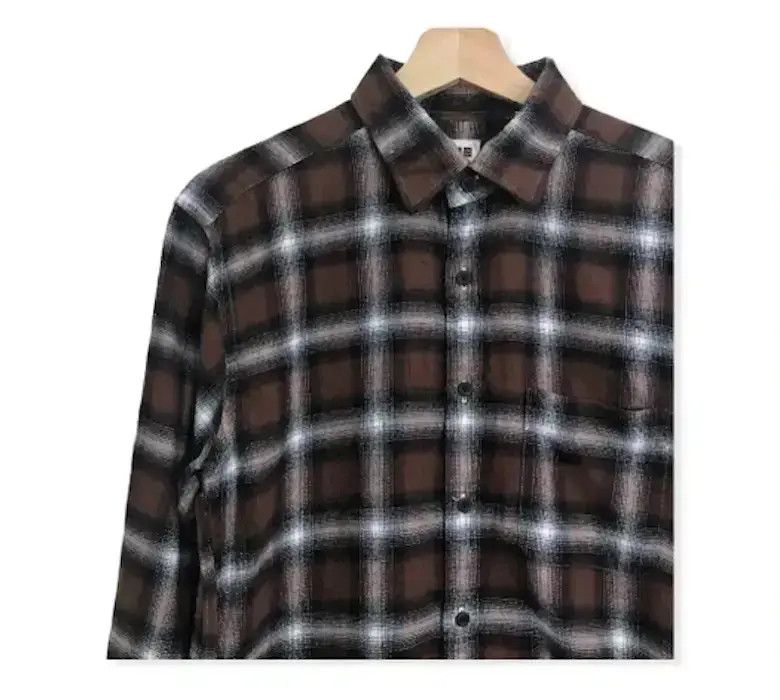 Flannel Japanese Brand Uniqlo Flannel Shirt Button Up Size US M / EU 48-50 / 2 - 3 Thumbnail