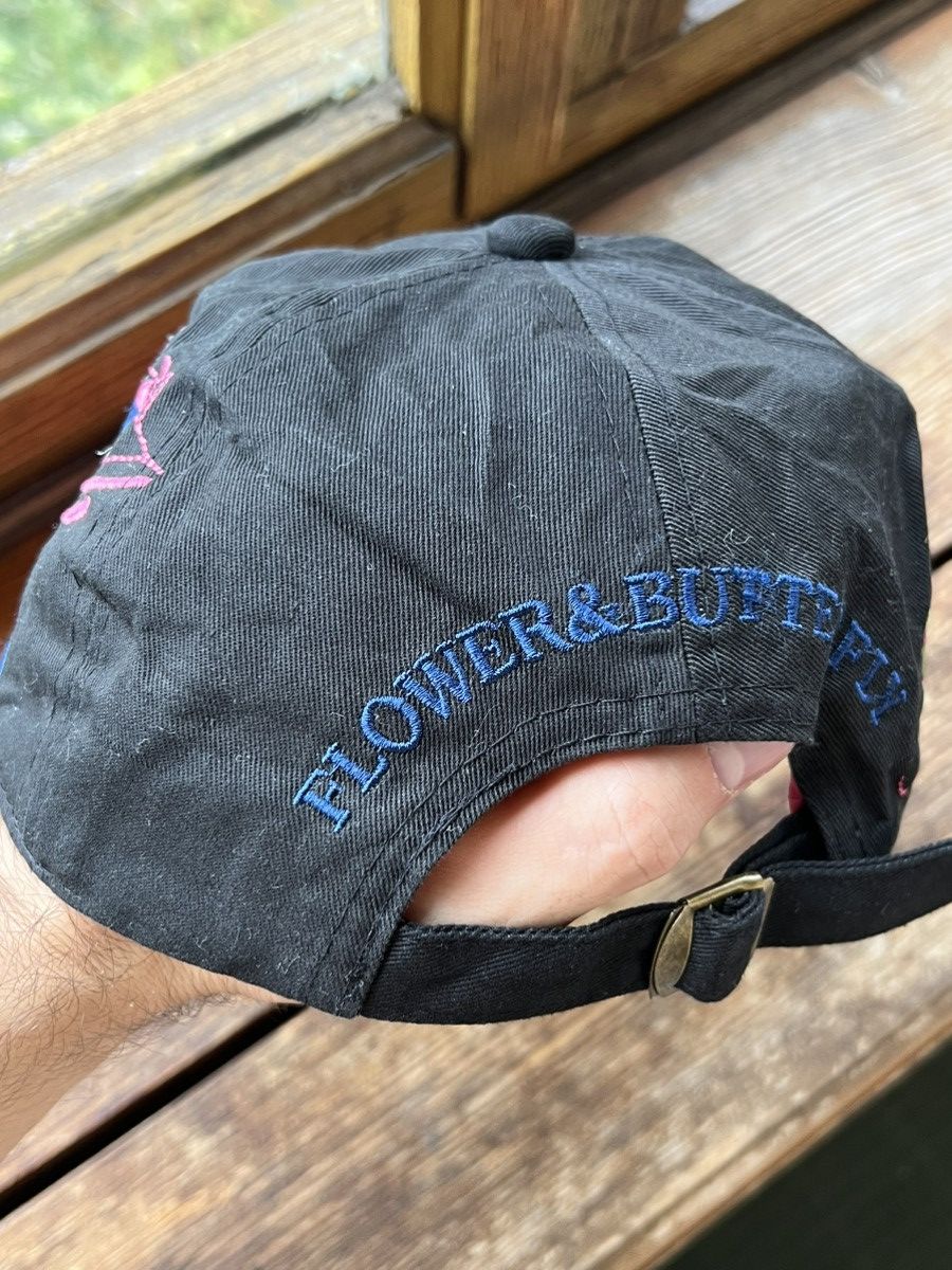 Other Y2k Butterfly Flowers Cap Vintage Hat Size ONE SIZE - 7 Thumbnail