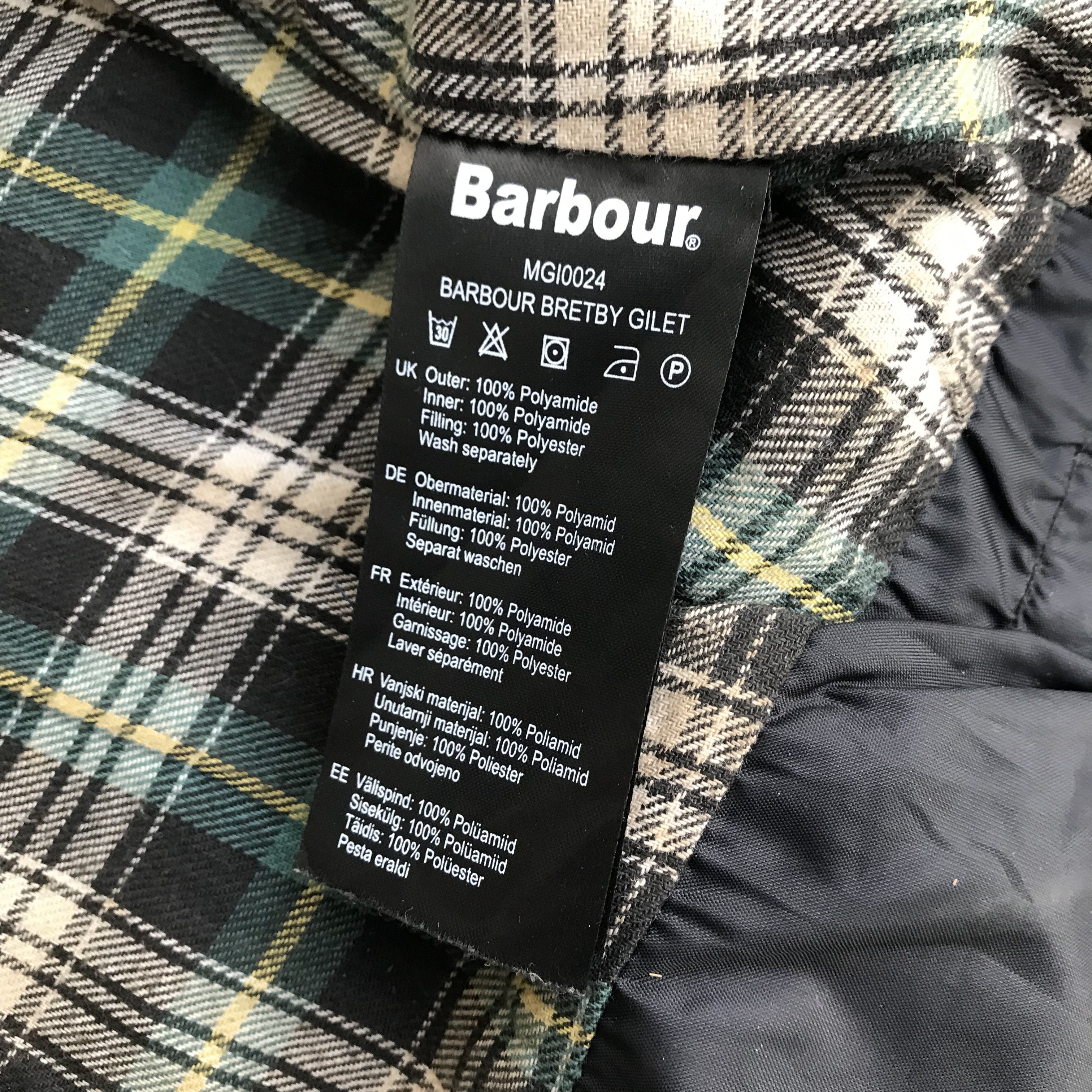 Barbour Barbour Fibredown Bretby Gillet Jacket MgI0024 Grey Waxed Size US L / EU 52-54 / 3 - 6 Thumbnail