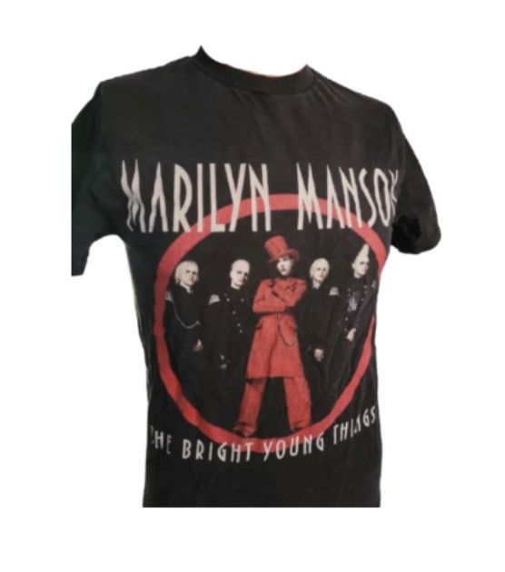 Marilyn Manson × Vintage Vintage 2003 Marilyn Manson Shirt Size US S / EU 44-46 / 1 - 1 Thumbnail