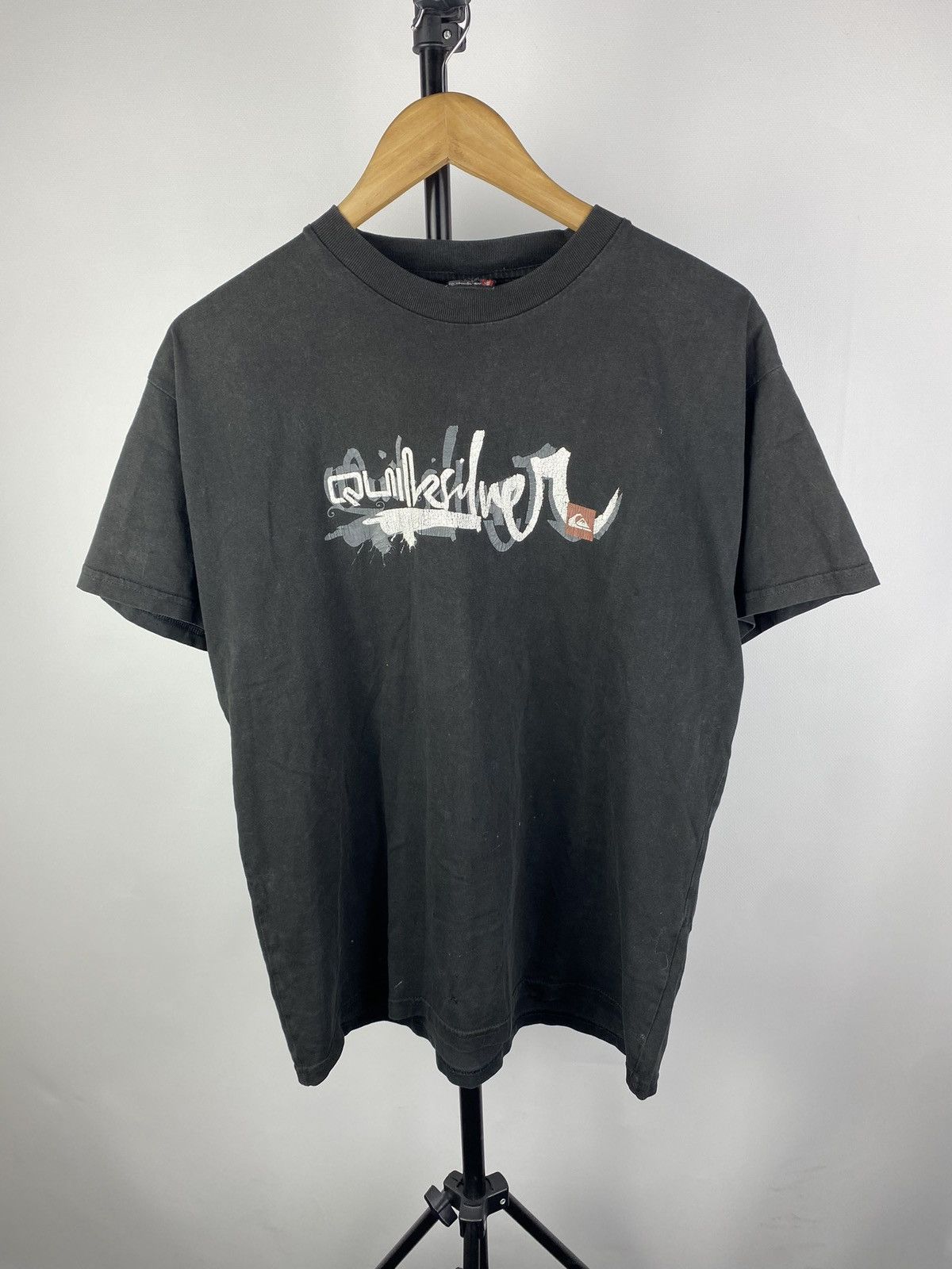 Quiksilver × Vintage 90s🔥Quiksilver Vntg Faded Washed Distressed Shirt Mens M Size US M / EU 48-50 / 2 - 1 Thumbnail