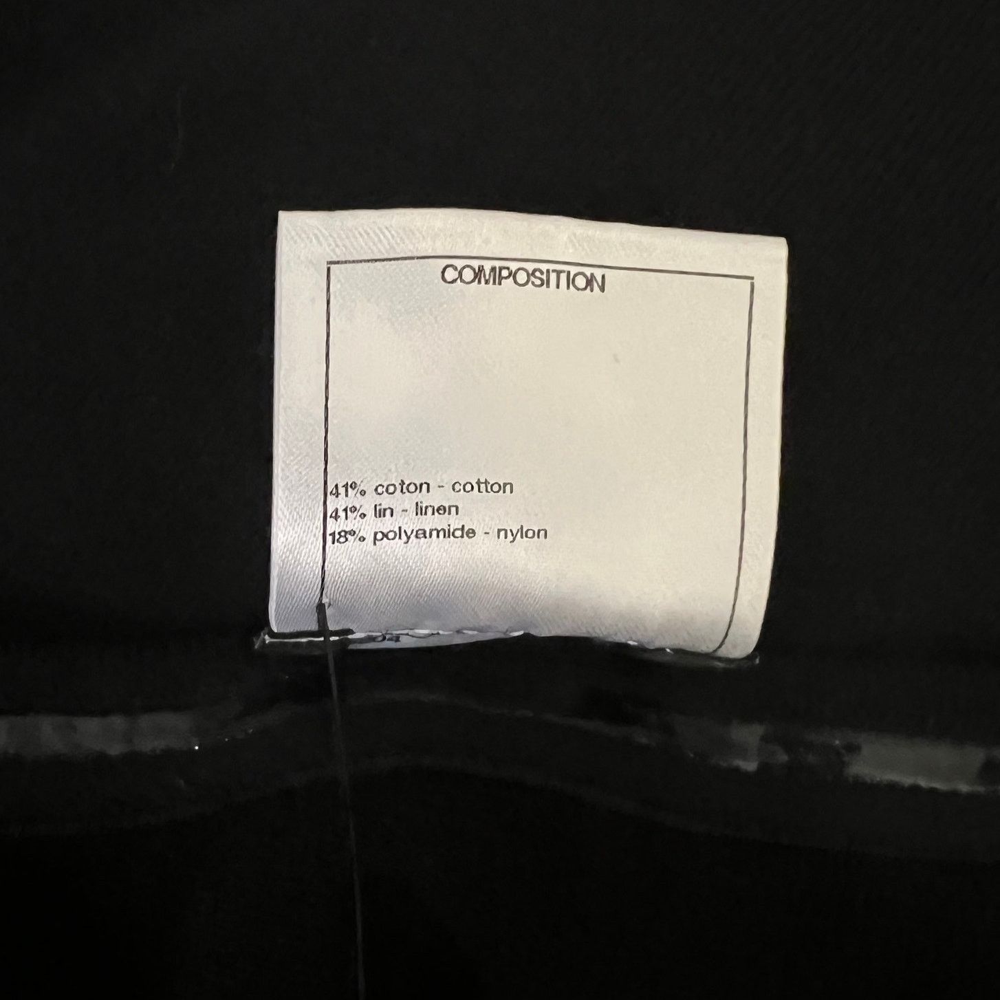 Chanel Chanel Black Interlocking CC Logo Skirt, M/US8/FR40 Size 28" / US 6 / IT 42 - 4 Thumbnail