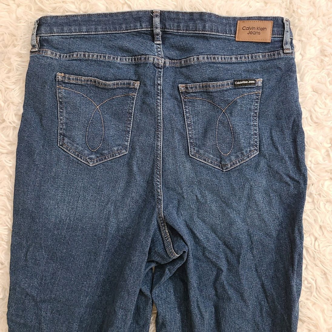 Calvin Klein Calvin Klein Jeans high rise straight leg jeans 16w Size 38" / US 16 / IT 52 - 4 Thumbnail
