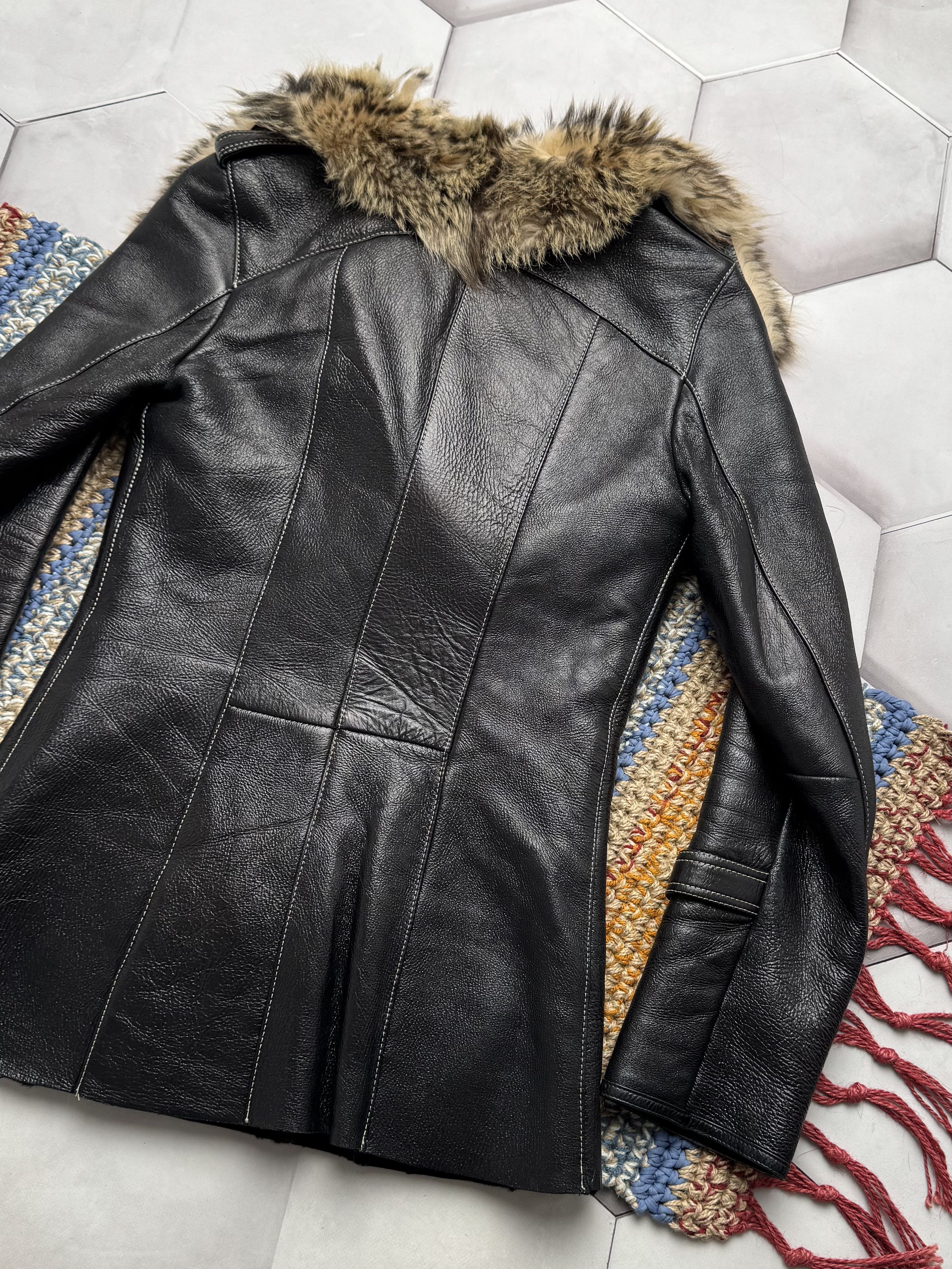 Japanese Brand Vintage Real Sheepskin Coat(E4) Size XS / US 0-2 / IT 36-38 - 8 Thumbnail