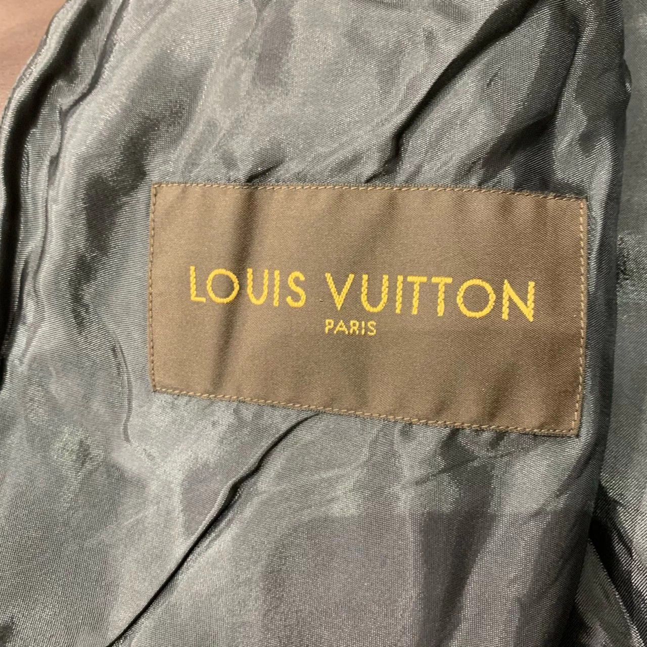 Louis Vuitton LV Brown 1854 Badge Leather Jacket Size US L / EU 52-54 / 3 - 4 Thumbnail