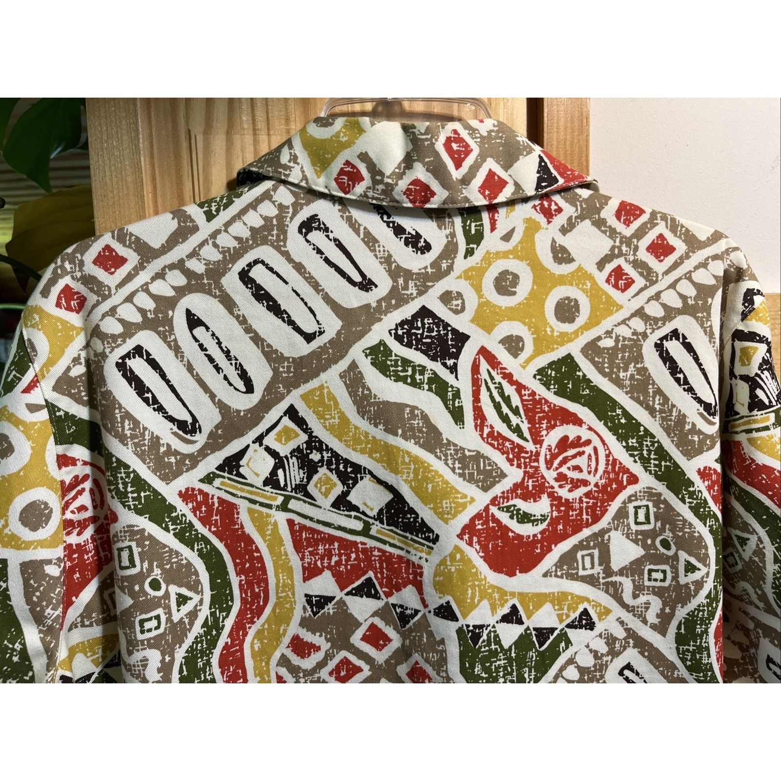 Other Vintage 90s Breckenridge Shirt Jacket XL Boho Artsy Hippie Size XL / US 12-14 / IT 48-50 - 7 Thumbnail