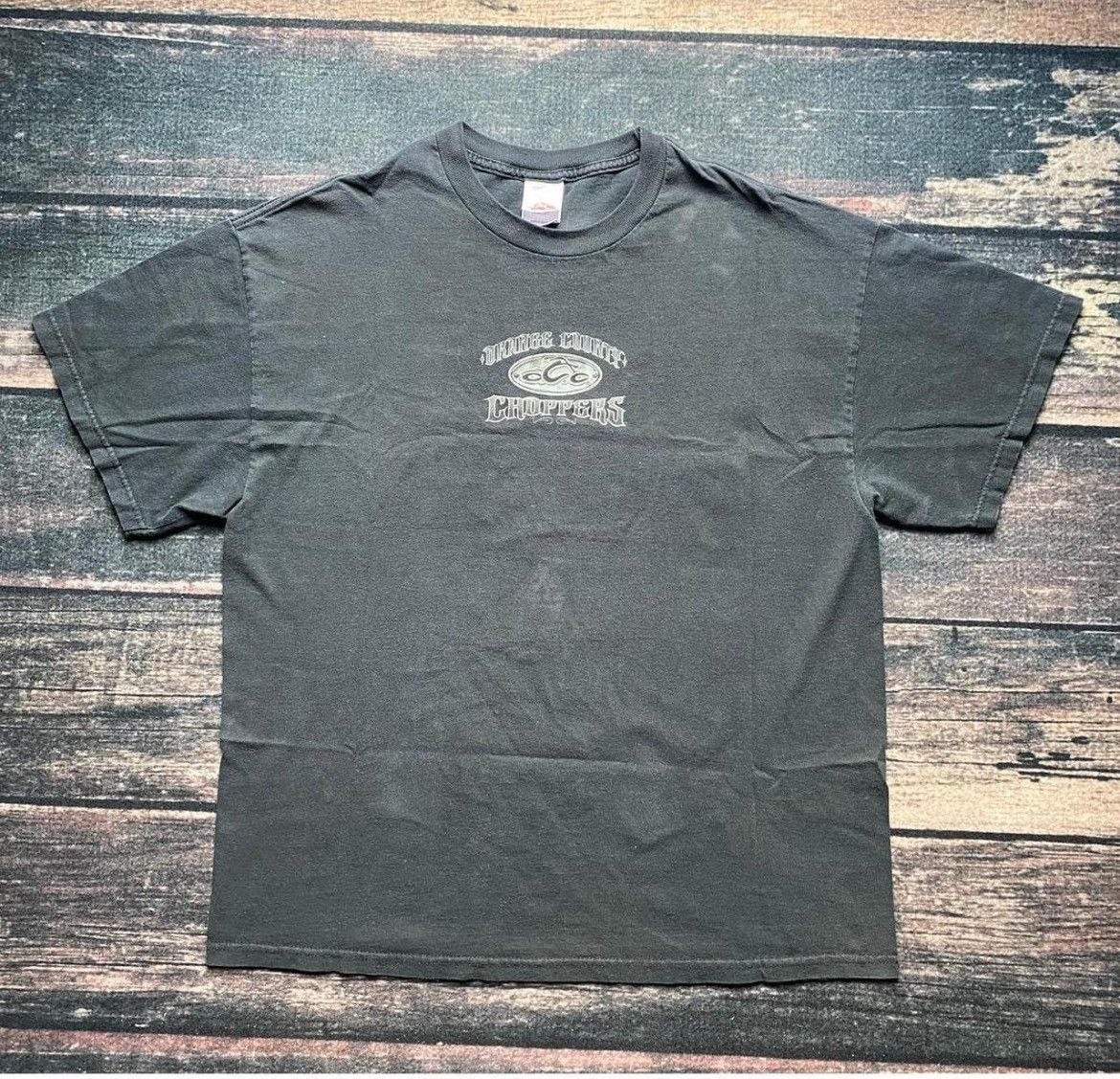 Vintage × West Coast Choppers VTG 00s Orange County Choppers Motorcycle Biker Y2K Shirt Size US XL / EU 56 / 4 - 2 Thumbnail