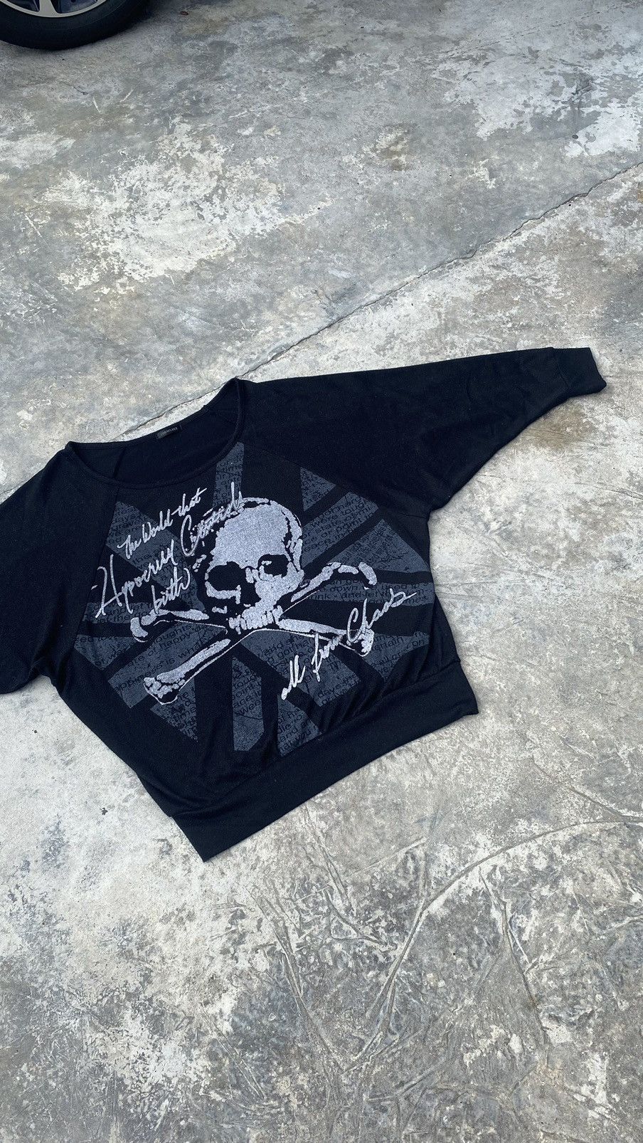 Japanese Brand × Vintage Loose Punk Knitwear Size US L / EU 52-54 / 3 - 3 Thumbnail