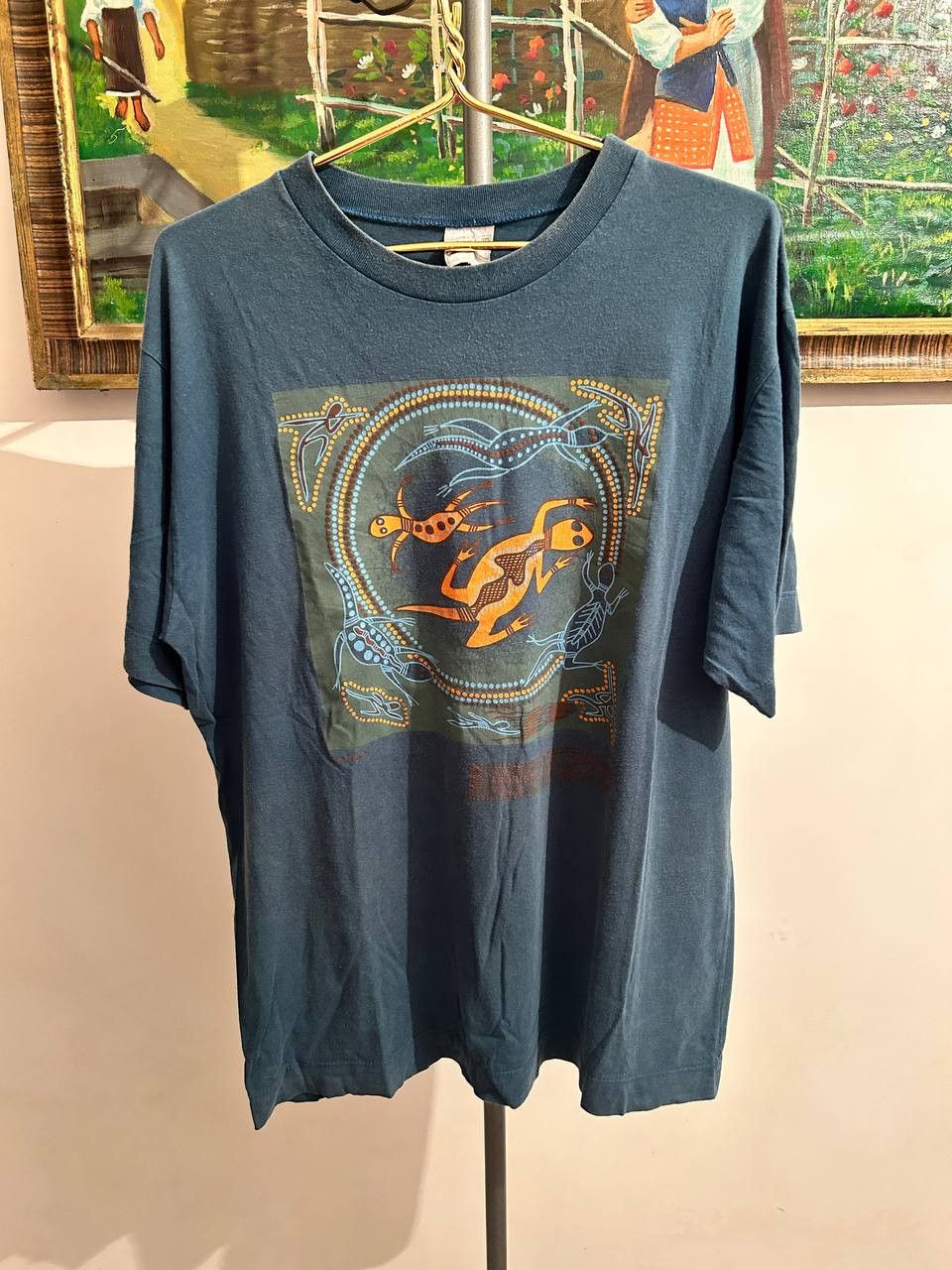Vintage made in Australia vintage art t-shirt nice fade Size US L / EU 52-54 / 3 - 1 Thumbnail