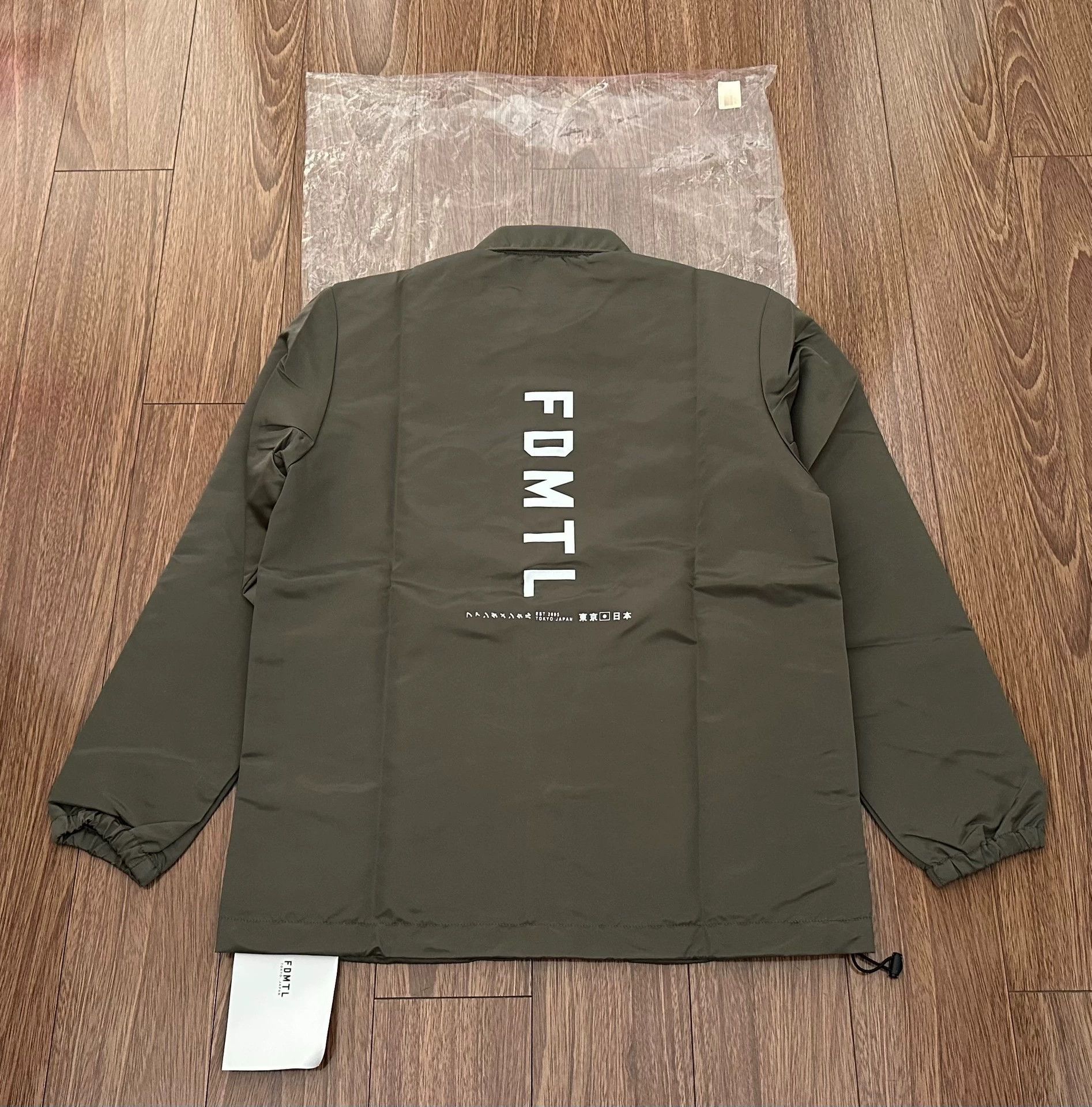 FDMTL FDMTL Coach Jkt Nylon W/P Japanese Made 4 NWT Size US XXL / EU 58 / 5 - 2 Thumbnail