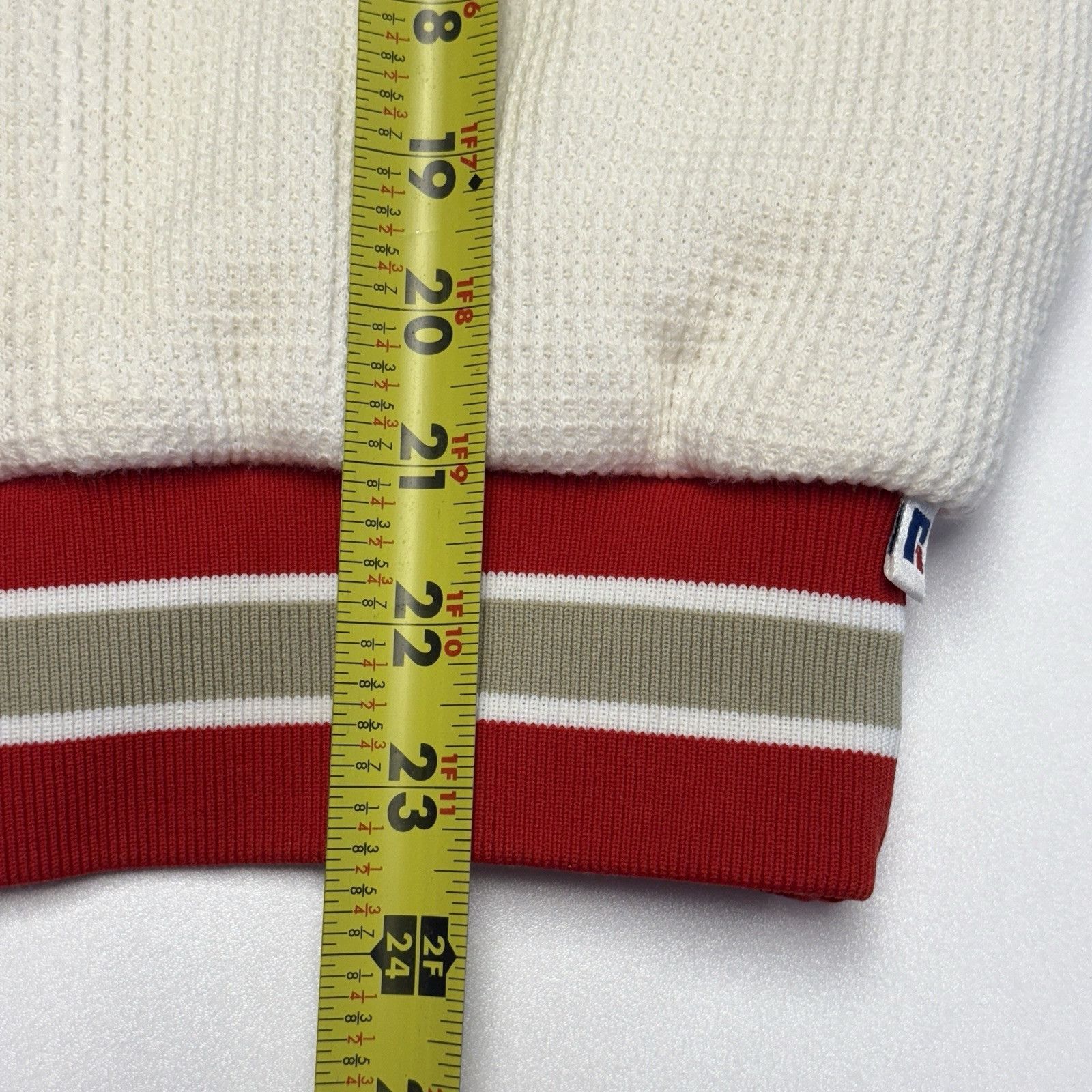 Russell Athletic Vintage 80s San Francisco 49ers Sweatshirt Mens Medium White Size US M / EU 48-50 / 2 - 17 Thumbnail