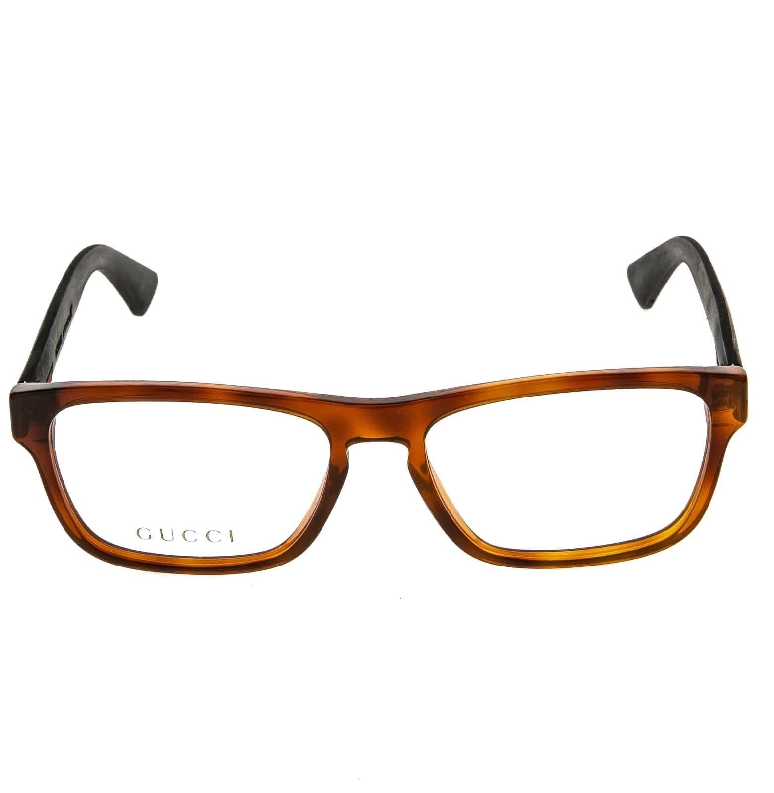 Gucci GUCCI GG0174O 0174 Black STRIPE Eyeglasses Optical Frame 003 Size ONE SIZE - 7 Thumbnail