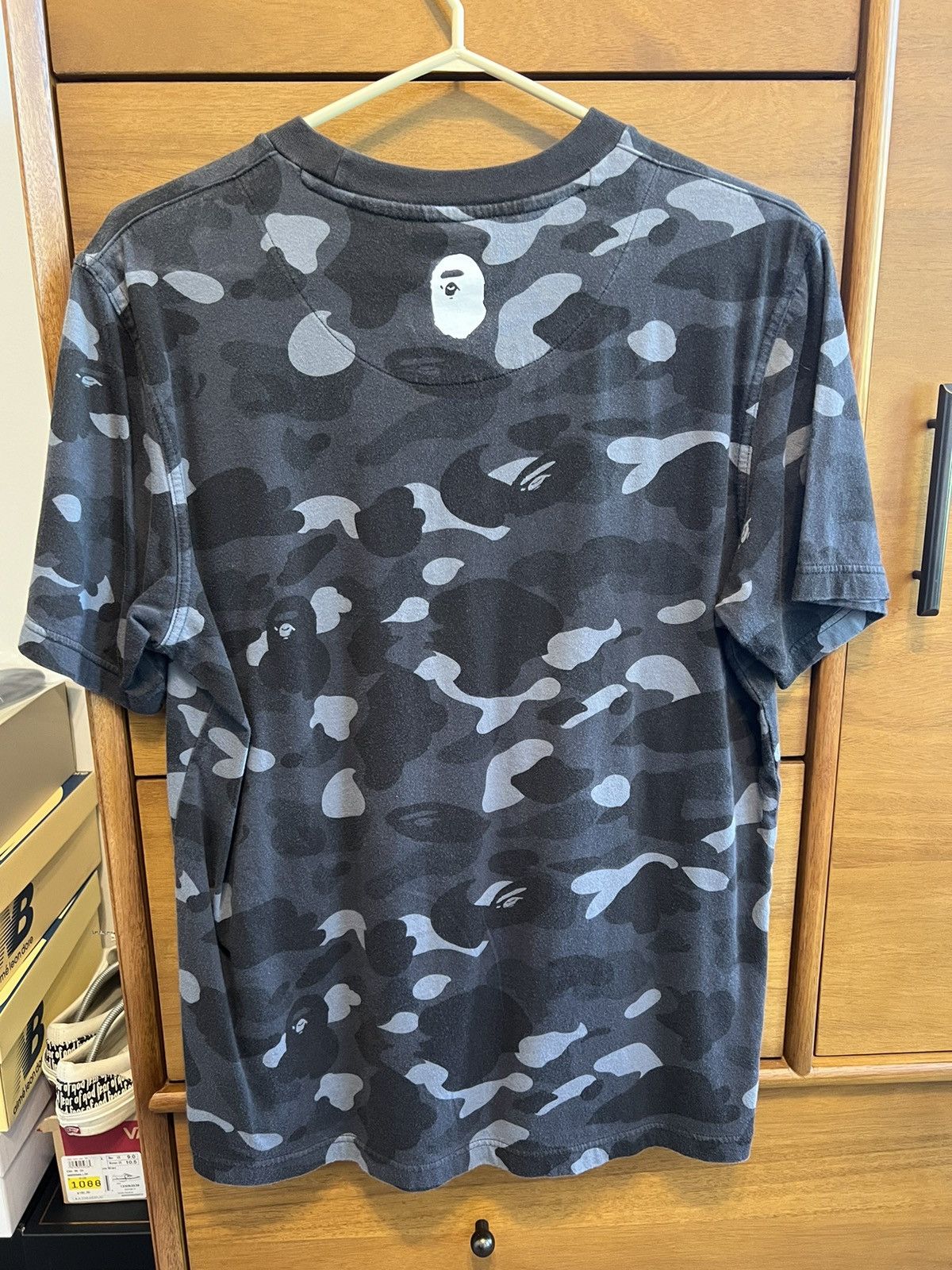 Adidas × Bape Bape x Adidas Adicolor tee black camo medium Size US M / EU 48-50 / 2 - 4 Thumbnail