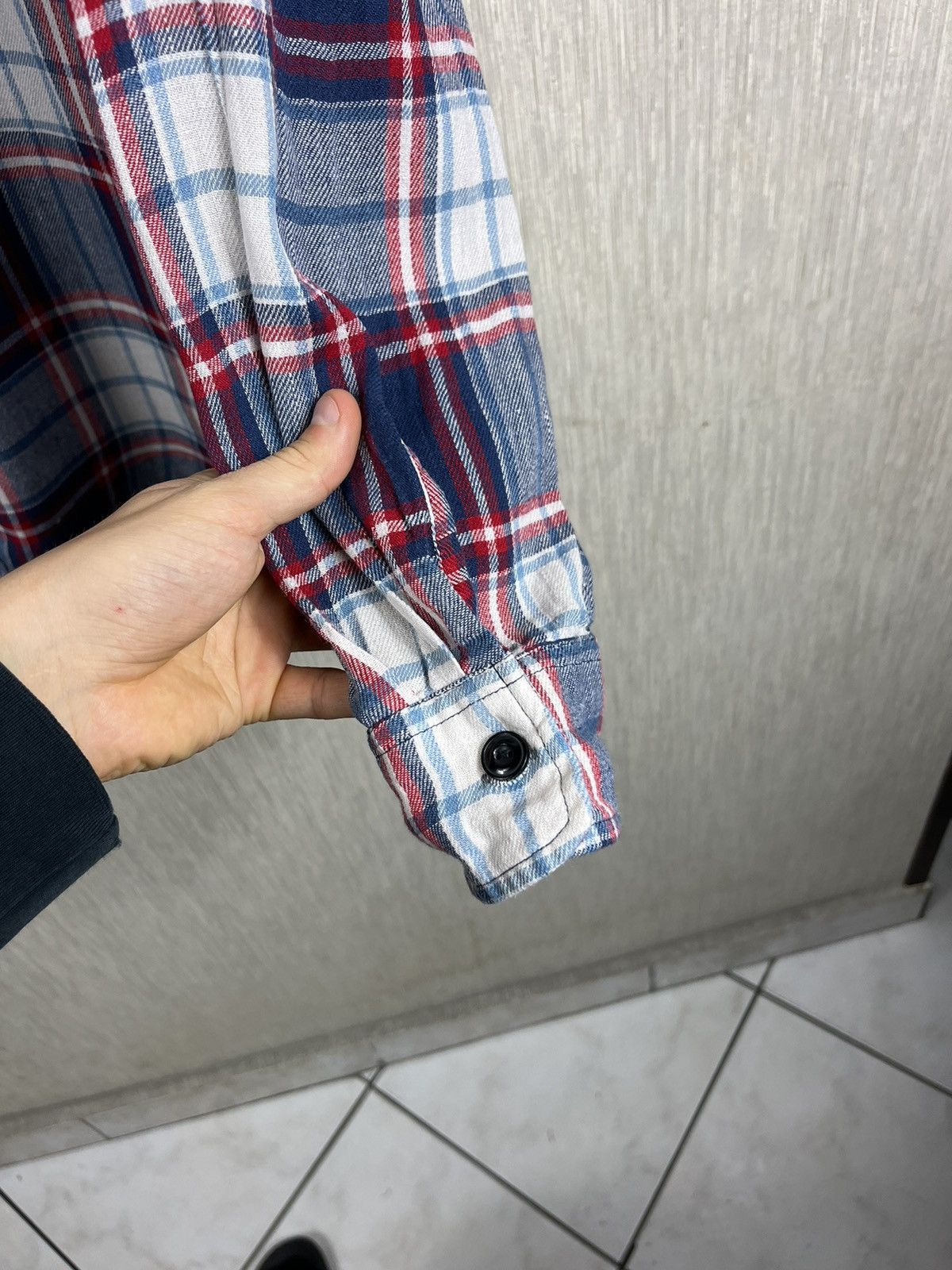 Denim & Supply Ralph Lauren × Flannel × Ralph Lauren Ralph Lauren denim& supply linen flannel checked plaid shirt Size US XL / EU 56 / 4 - 13 Thumbnail