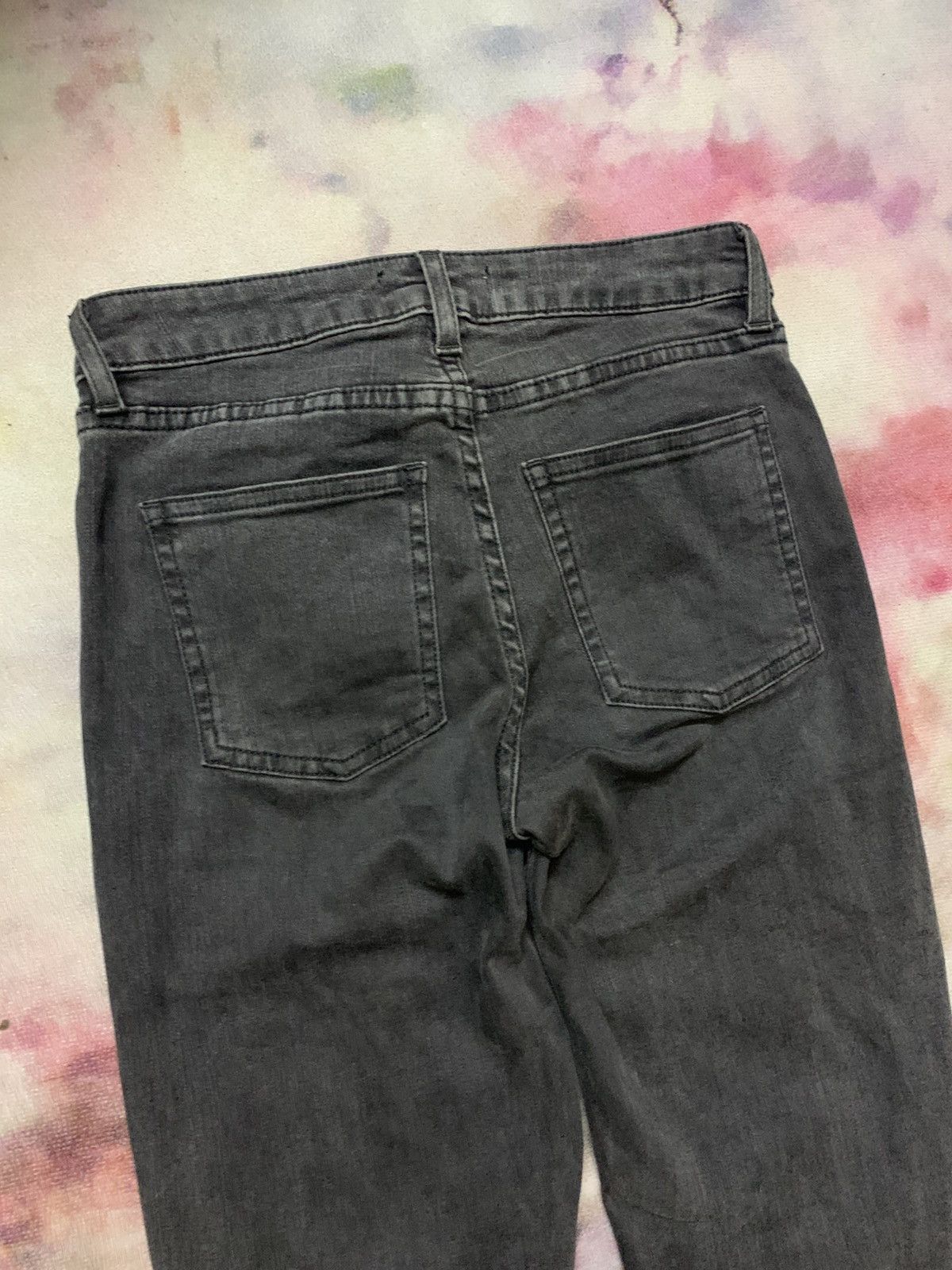 Acne Studios Acne Washed Skinny 5 Pistol Blk Denim Pants Size 24" / US 00 / IT 34 - 10 Thumbnail