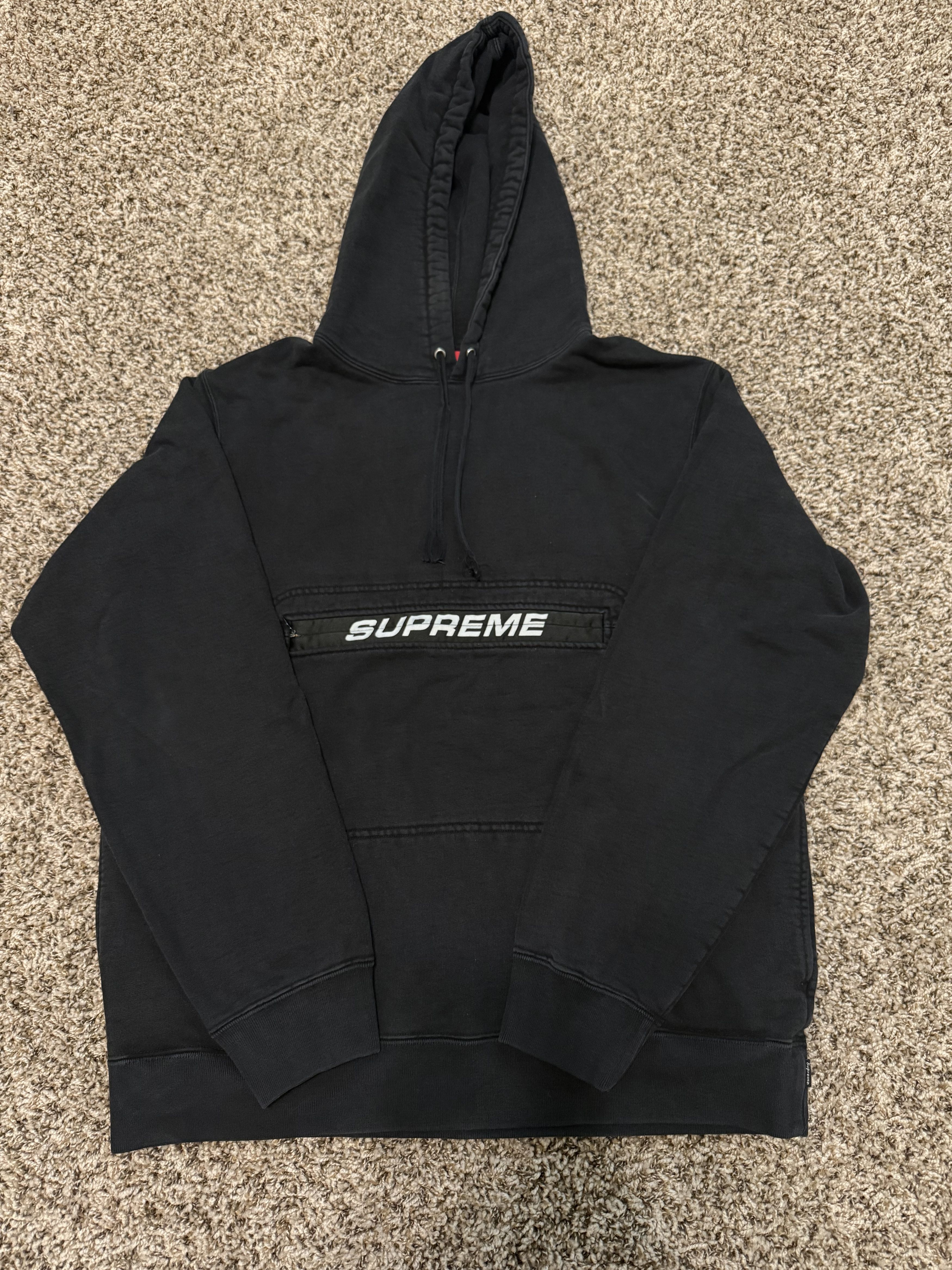 Supreme Supreme front zipper pouch hoodie Size US L / EU 52-54 / 3 - 1 Thumbnail