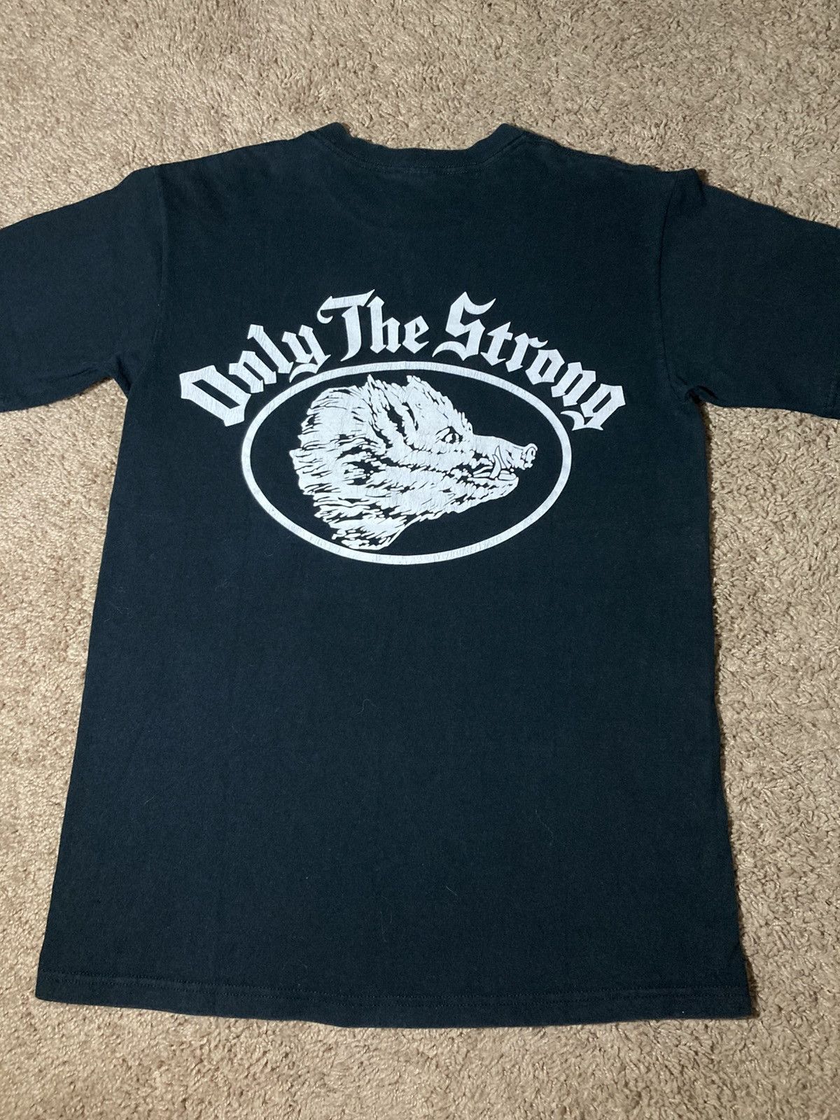 Supreme 2005 Supreme Only The Strong Boar Head Pig Pork Gang 2000s Size US M / EU 48-50 / 2 - 6 Thumbnail