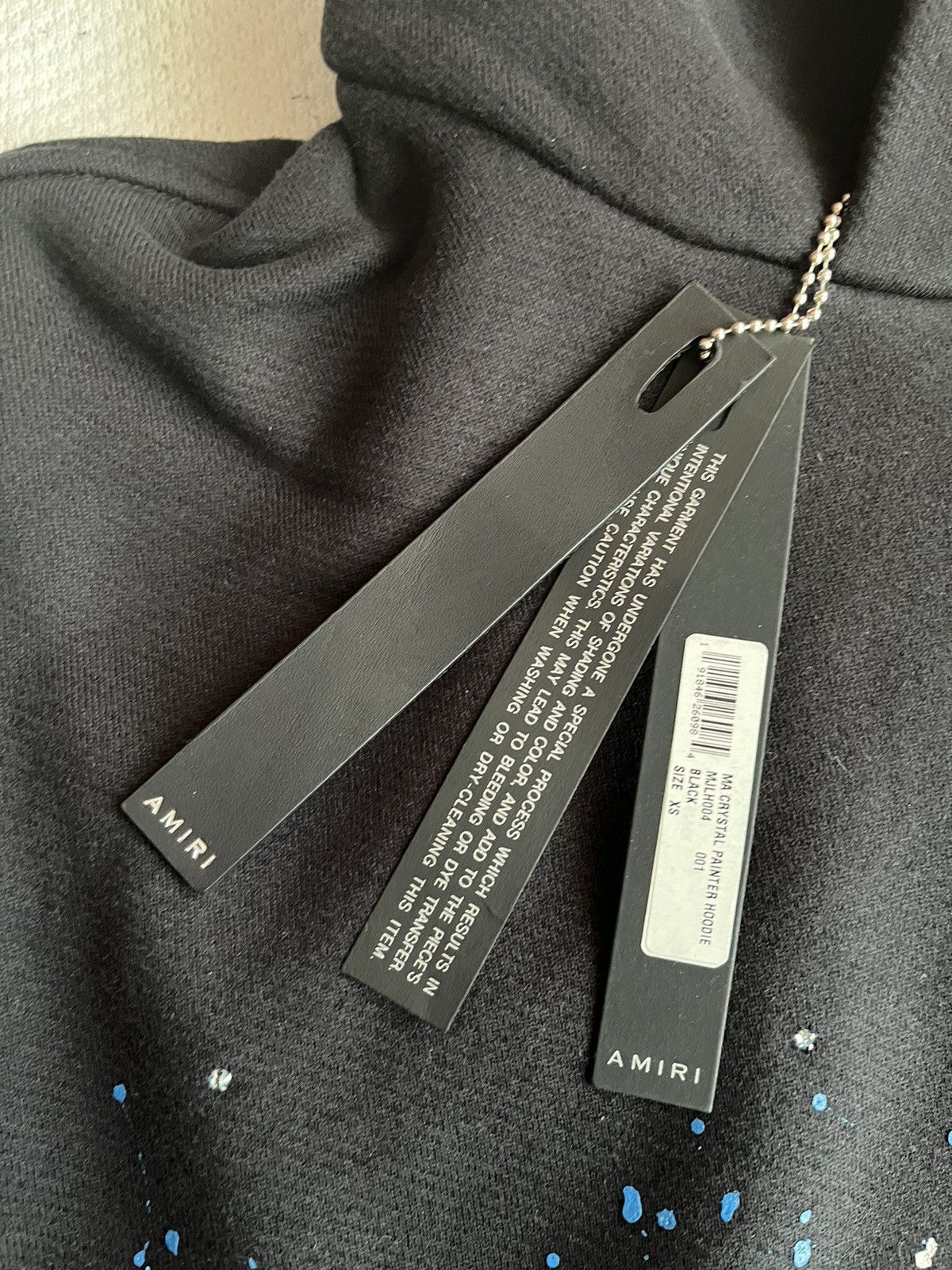 Other 🔥RARE🔥 AMIRI CRYSTAL PAINTER HOODIE Size US XS / EU 42 / 0 - 3 Thumbnail
